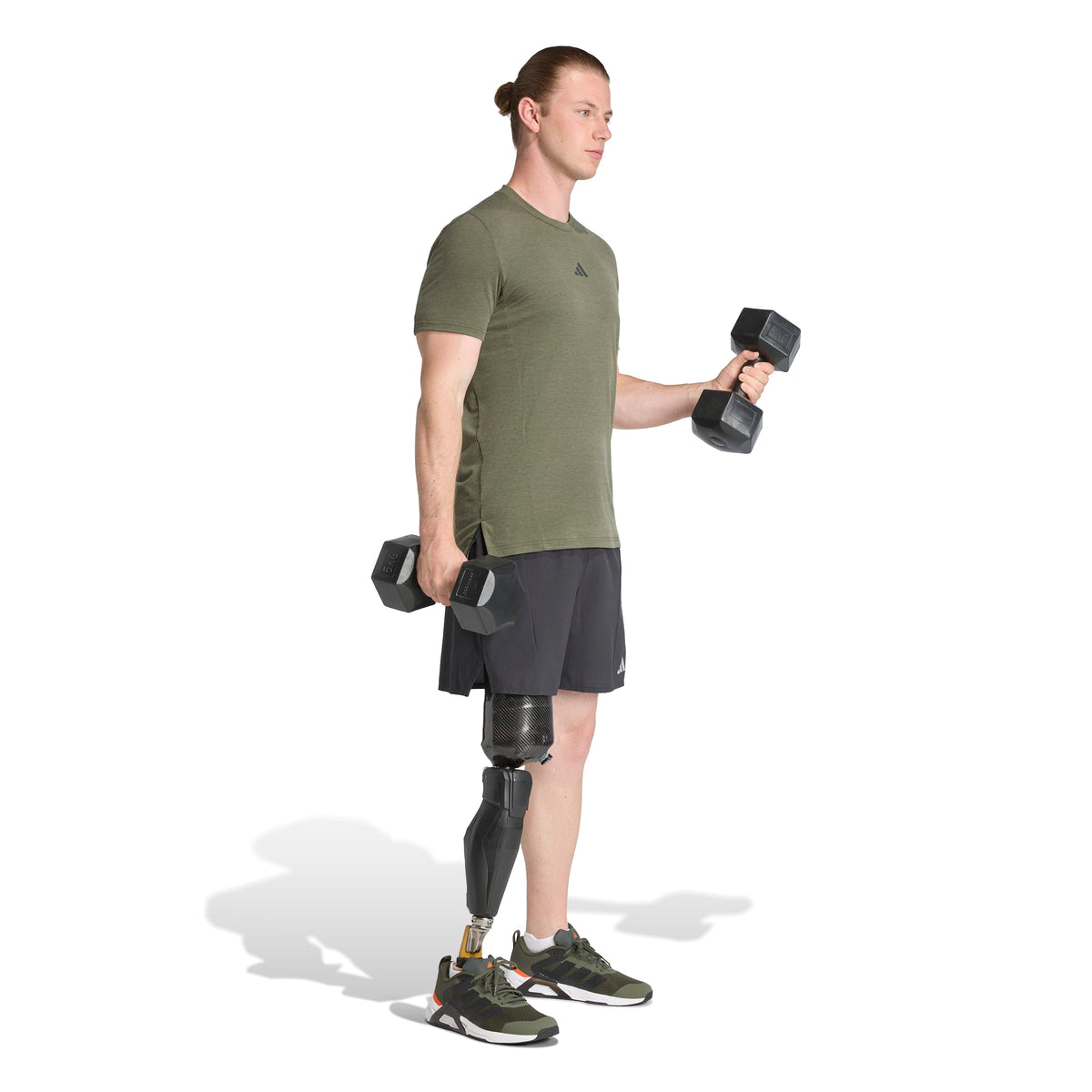 Adidas T-shirt Designed For Training Workout Verde