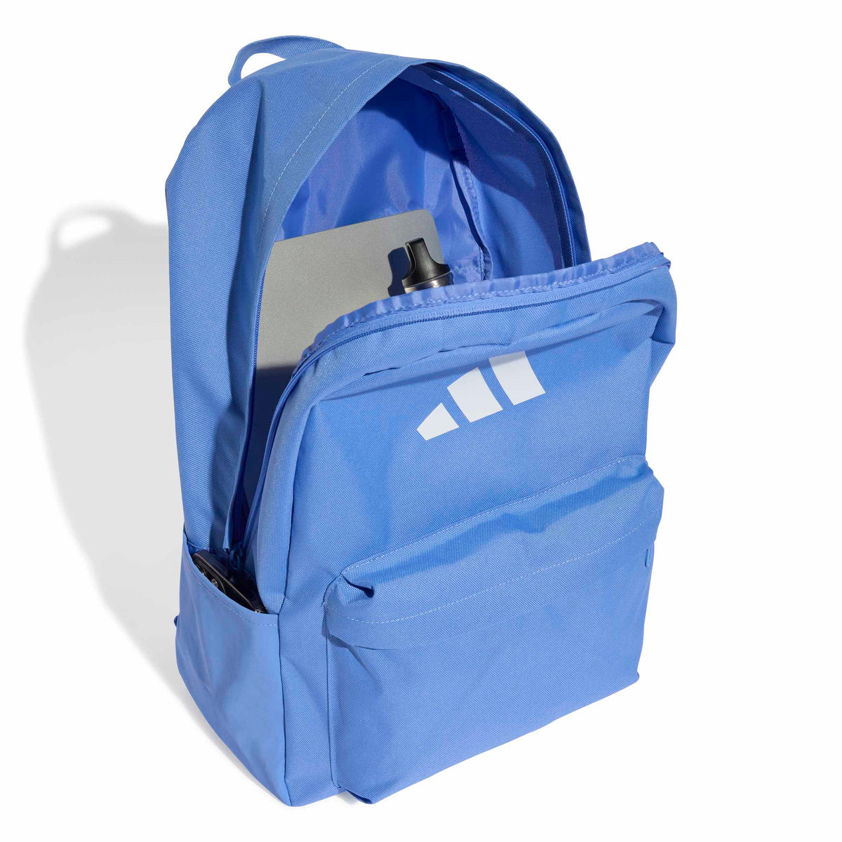 Adidas Zaino Classic 3 Bar Logo Blu