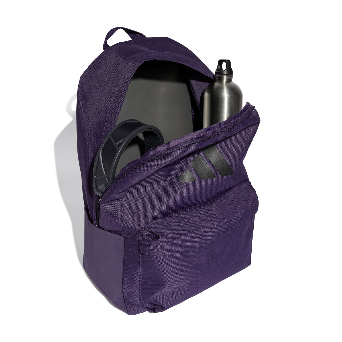 Adidas Zaino Classic 3 Bar Logo Viola