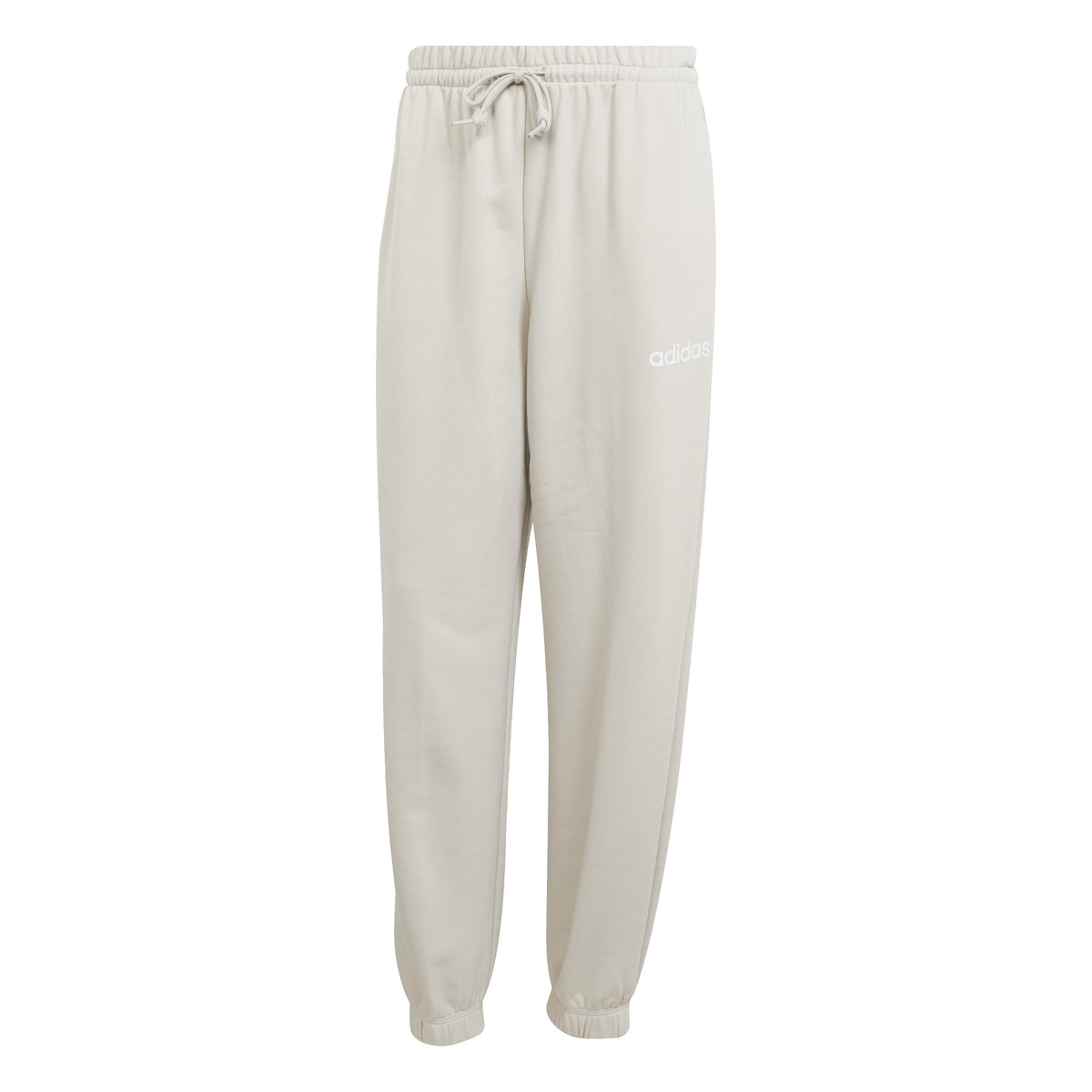Adidas Pantaloni Essentials Linear French Terry Cuffed Grigio