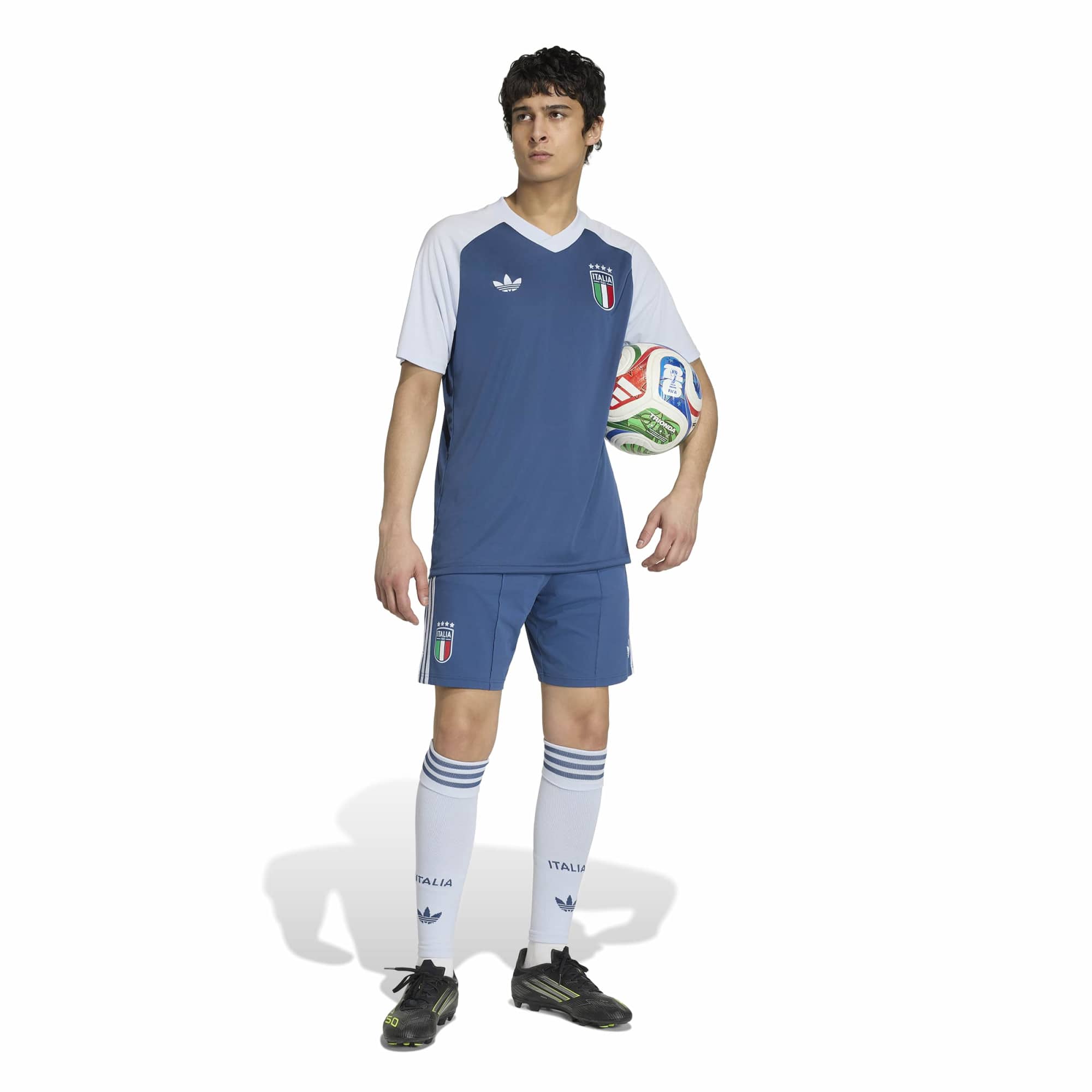 Maglia pre-partita Away Italia 26 - Blu / Nero