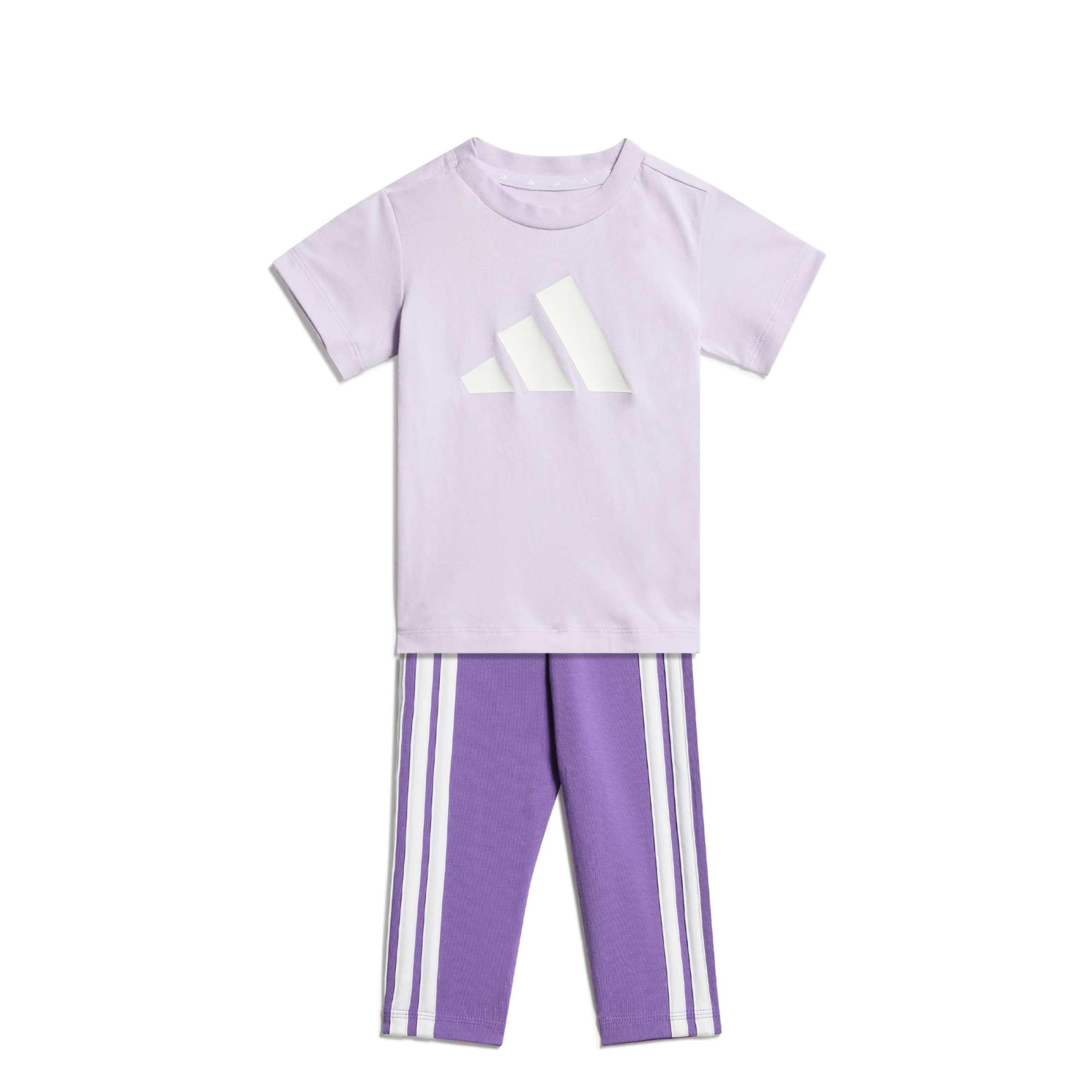 Set di magliette essenziali - Viola / Bianco