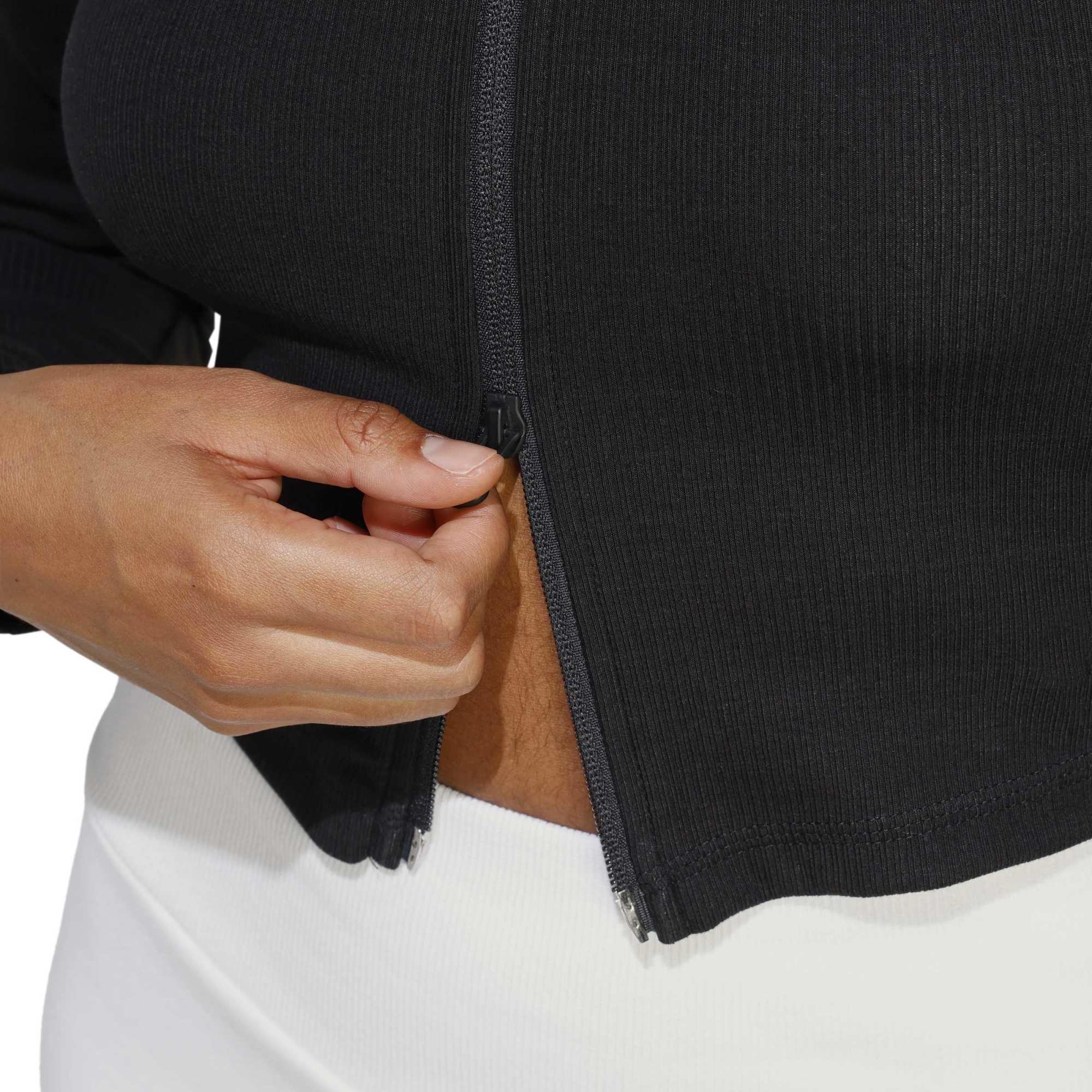 Cardigan a coste Seasonal Essentials - Nero