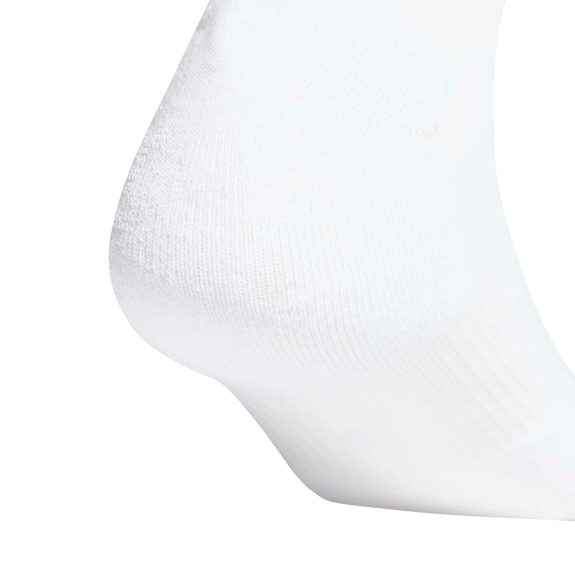 Adidas Calzini Sportivi Imbottiti a Tre Strisce, Alta Caviglia, Con Bianco