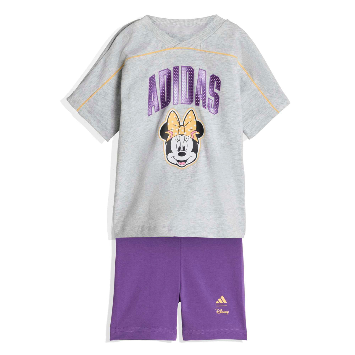 Set di T-shirt Disney Minni Mouse - Grigio / Arancione