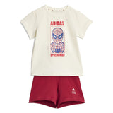 Set T-shirt Marvel Spider-man - Bianco / Bordeaux
