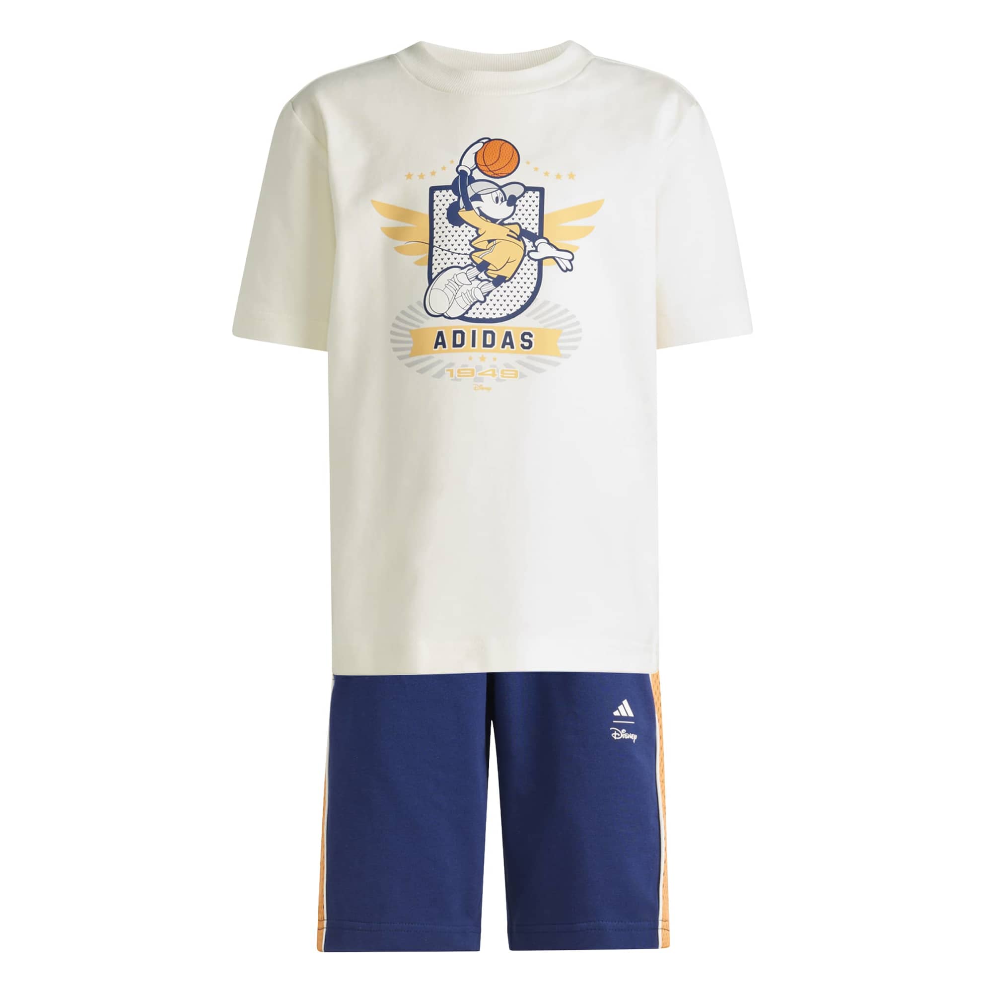 Set di T-shirt Disney Topolino - Bianco / Arancione