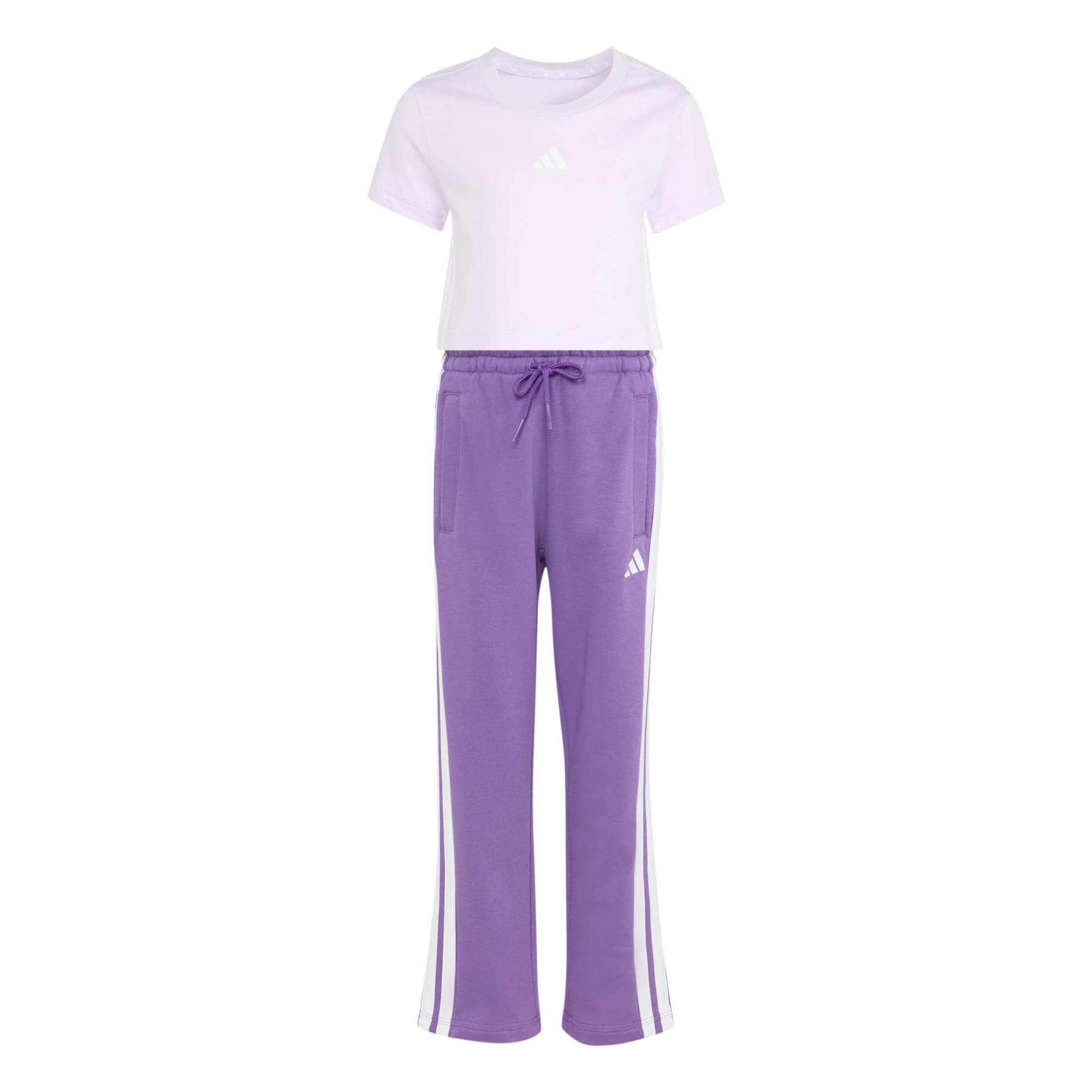 Set di Maglietta Essentials - Viola / Bianco