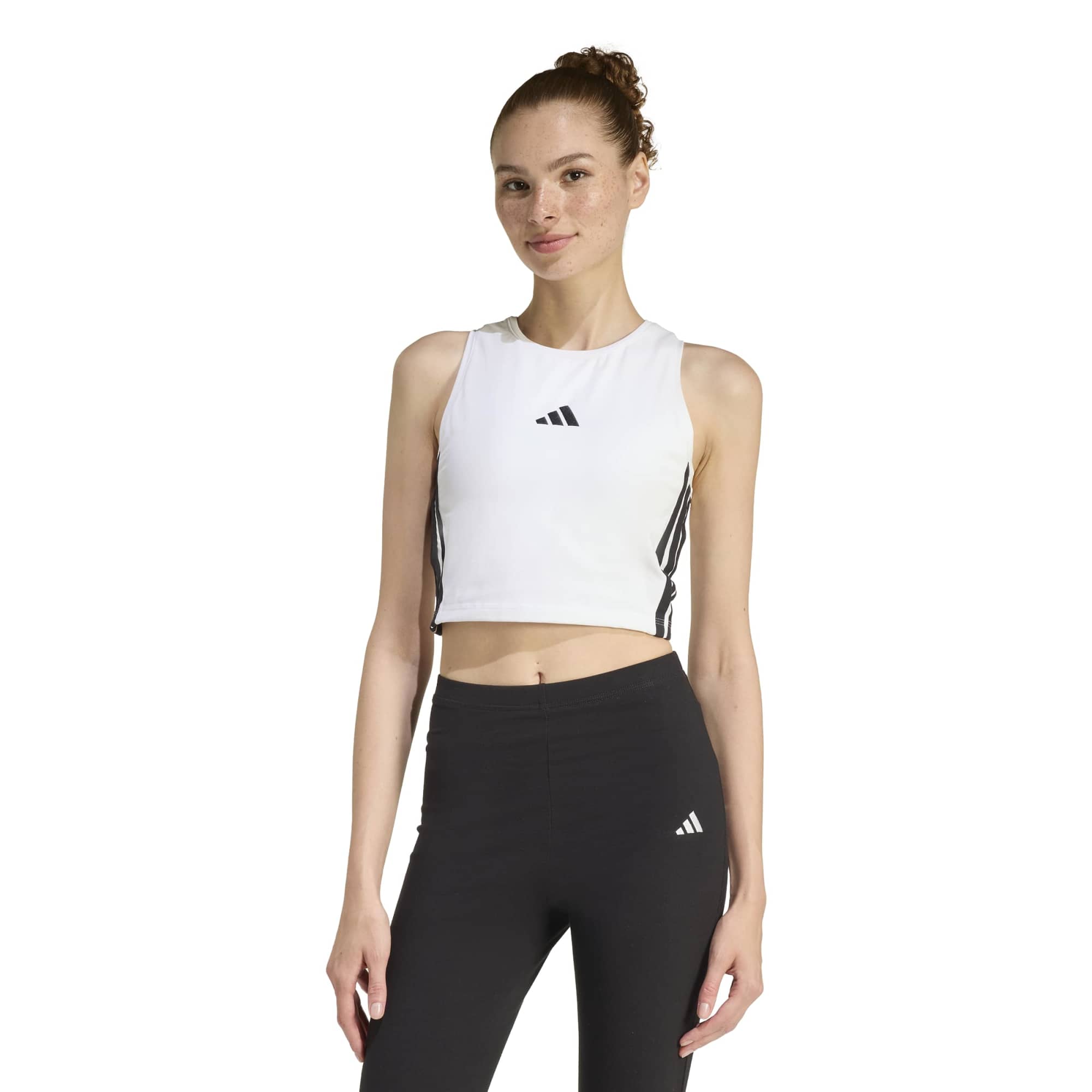 Canotta Imbottita 3-Stripes - Bianco