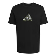 T-shirt Grafica Camo Explorer - Nero