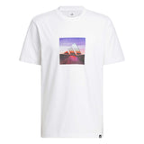 T-shirt grafica Summer Heat - Bianco
