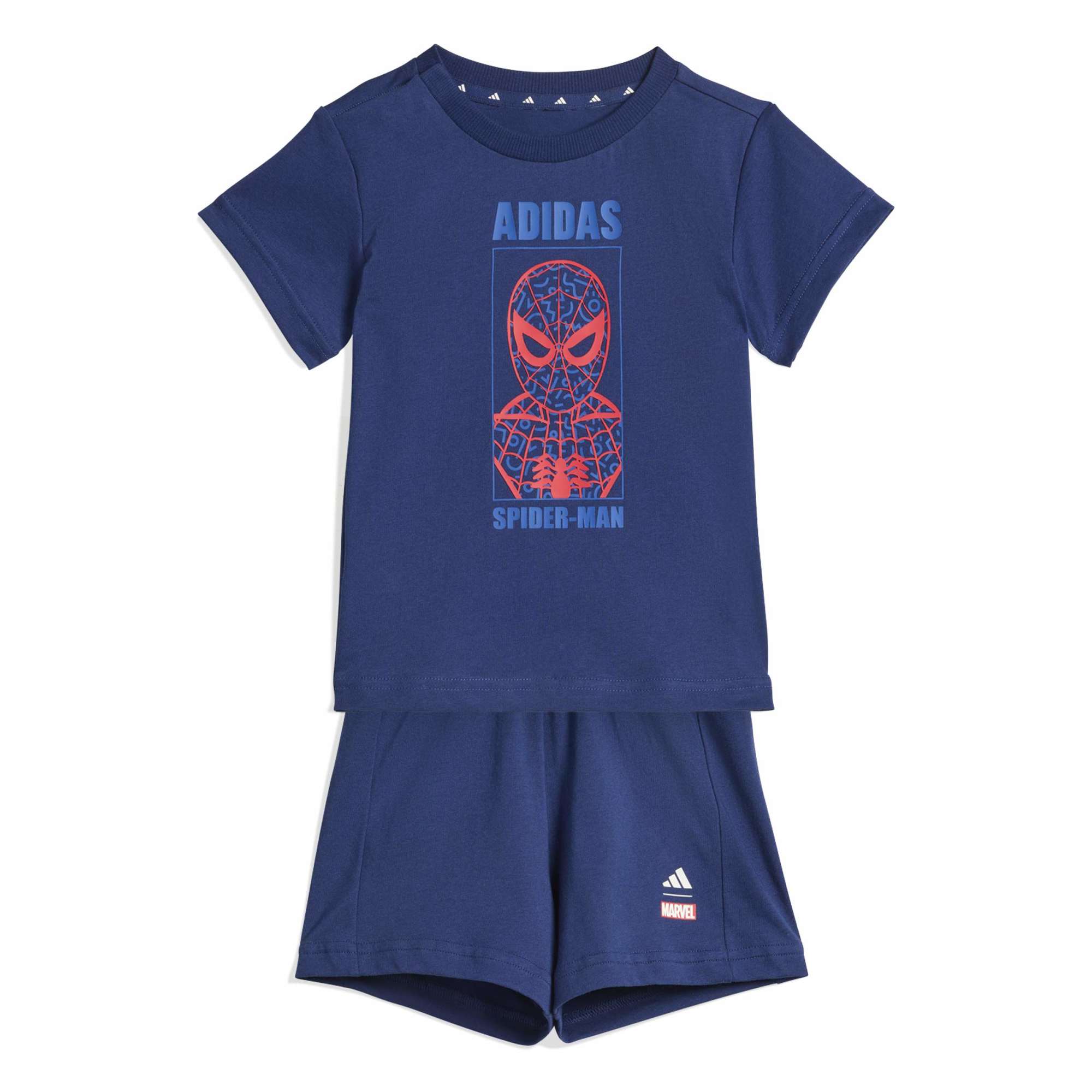 Set T-shirt Marvel Spider-man - Blu / Bianco