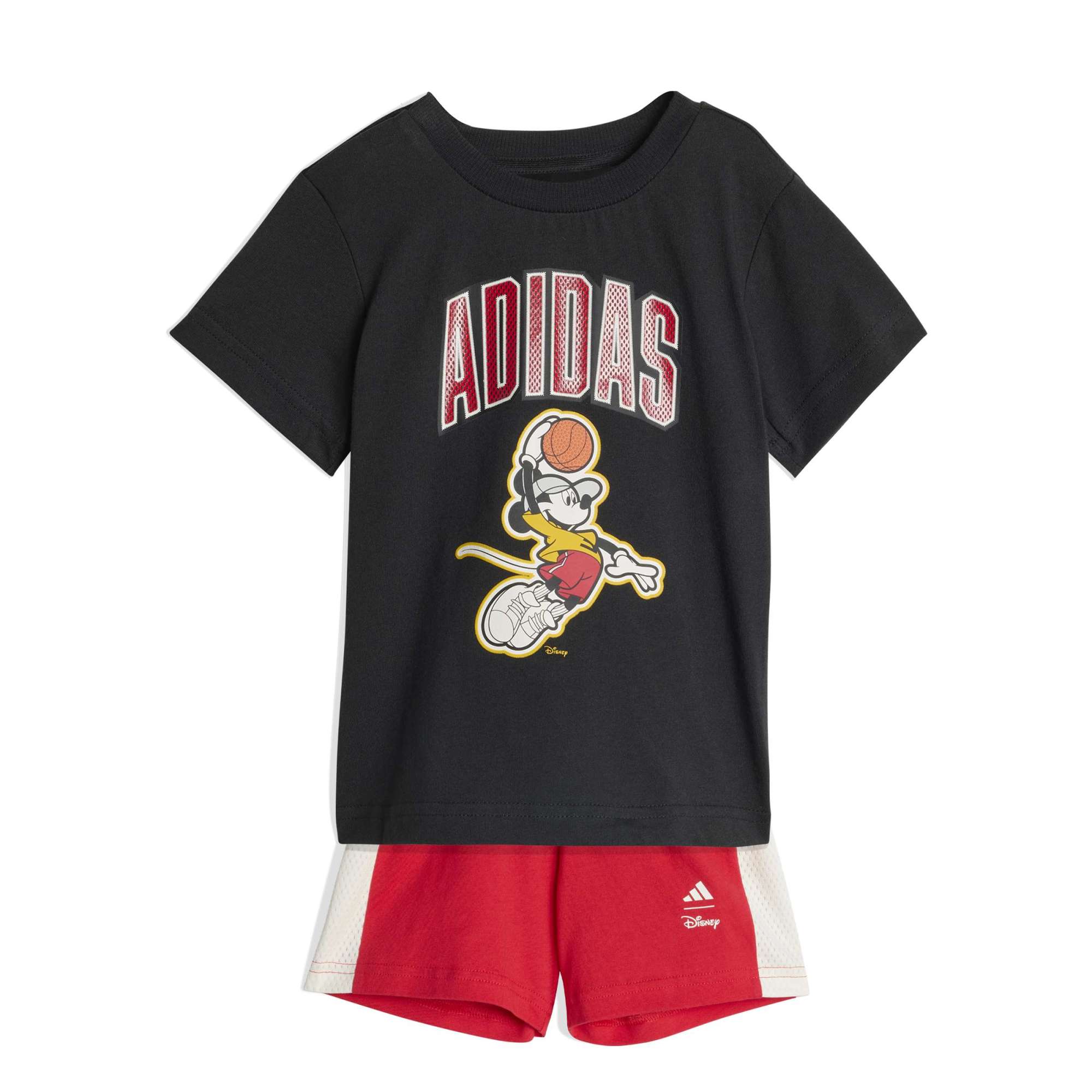 Set T-shirt Disney Mickey Mouse - Nero / Bianco