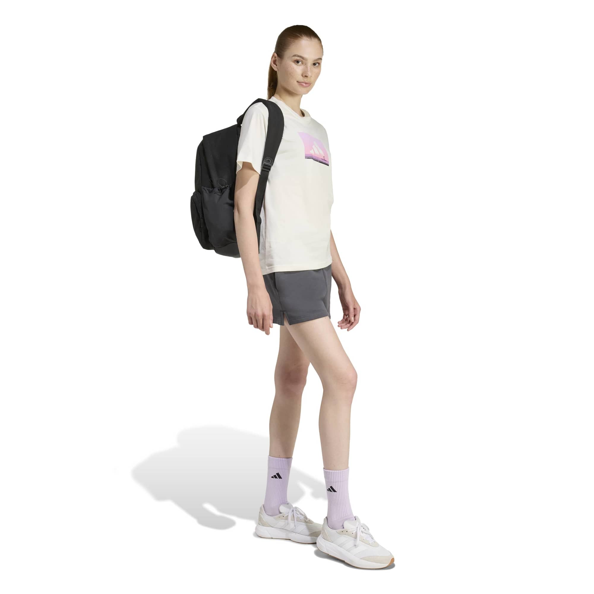 Tshirt Grafica Outdoor Adventure - Bianco