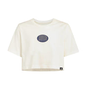 T-shirt Stadium Graphic Cropped - Bianco