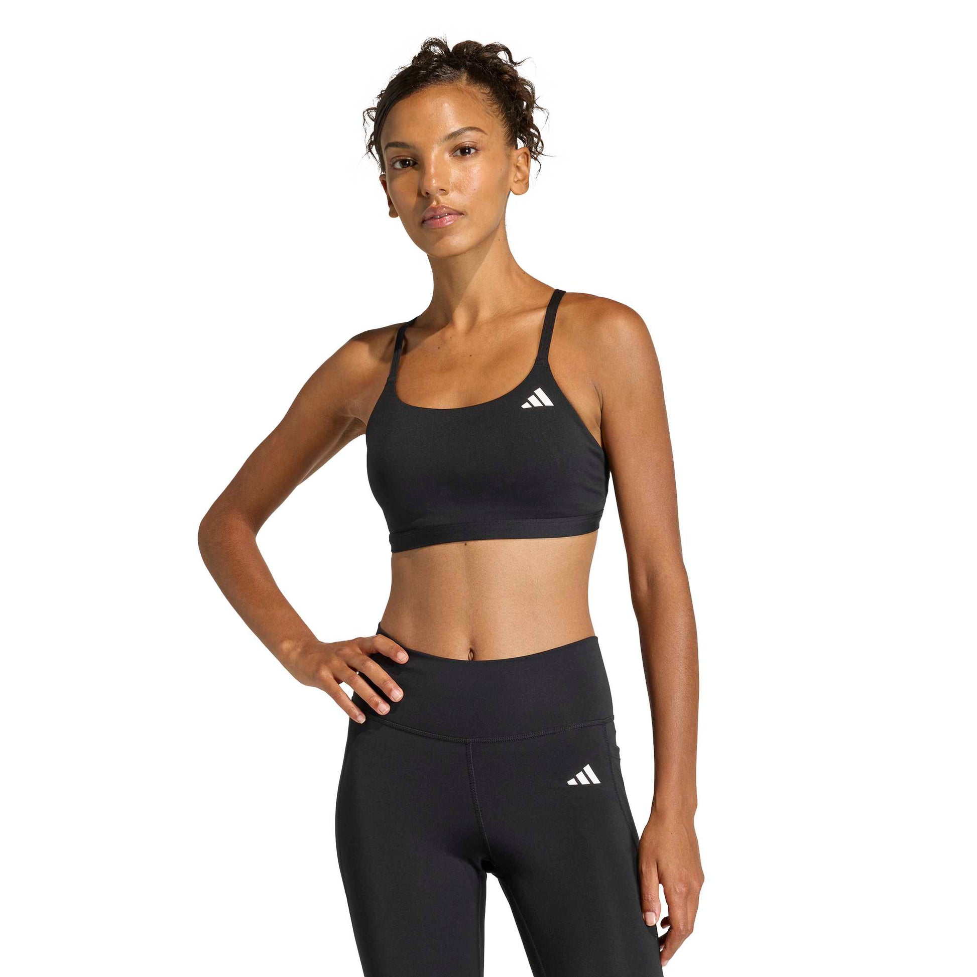 Adidas Reggiseno Sportivo Nero