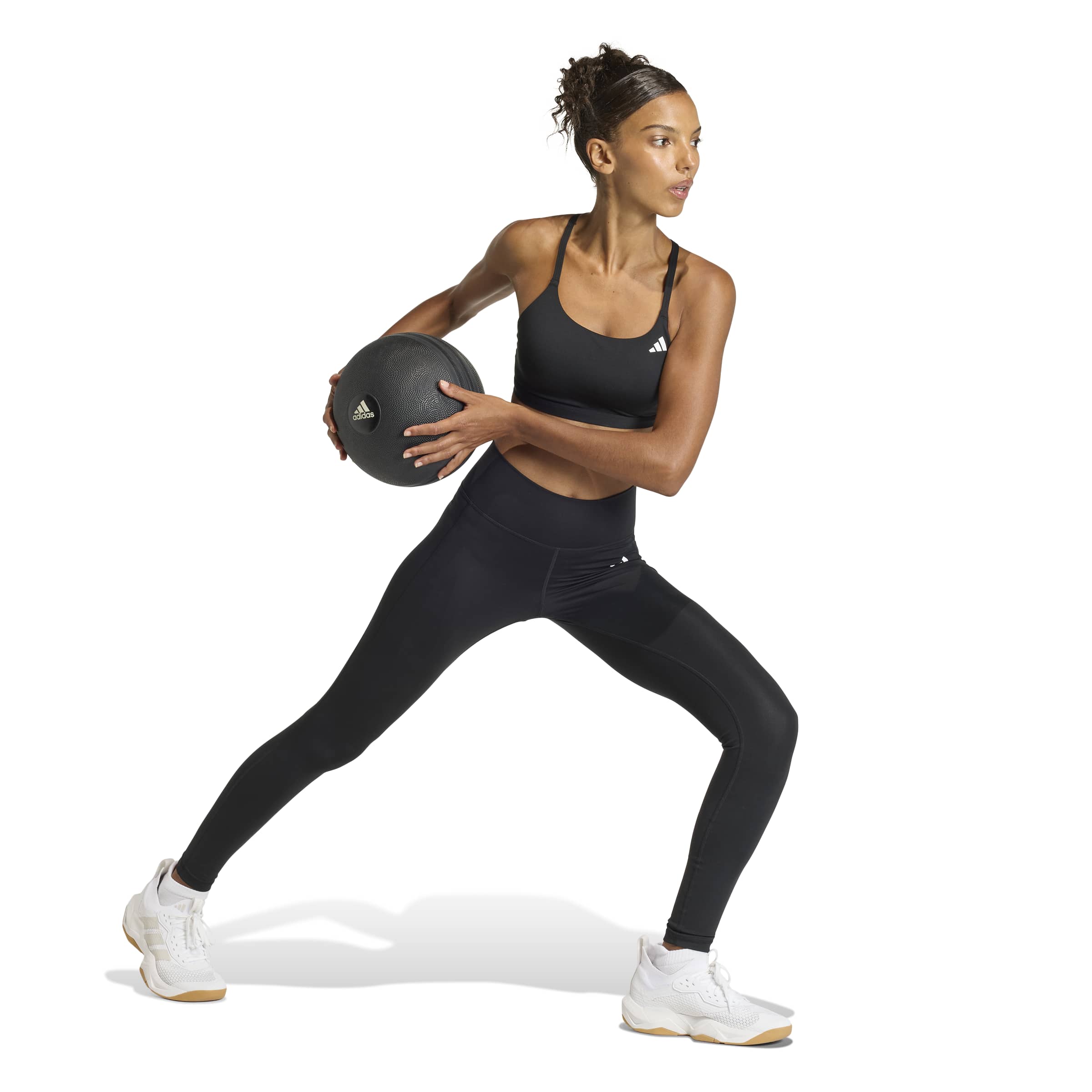 Adidas Reggiseno Sportivo Nero