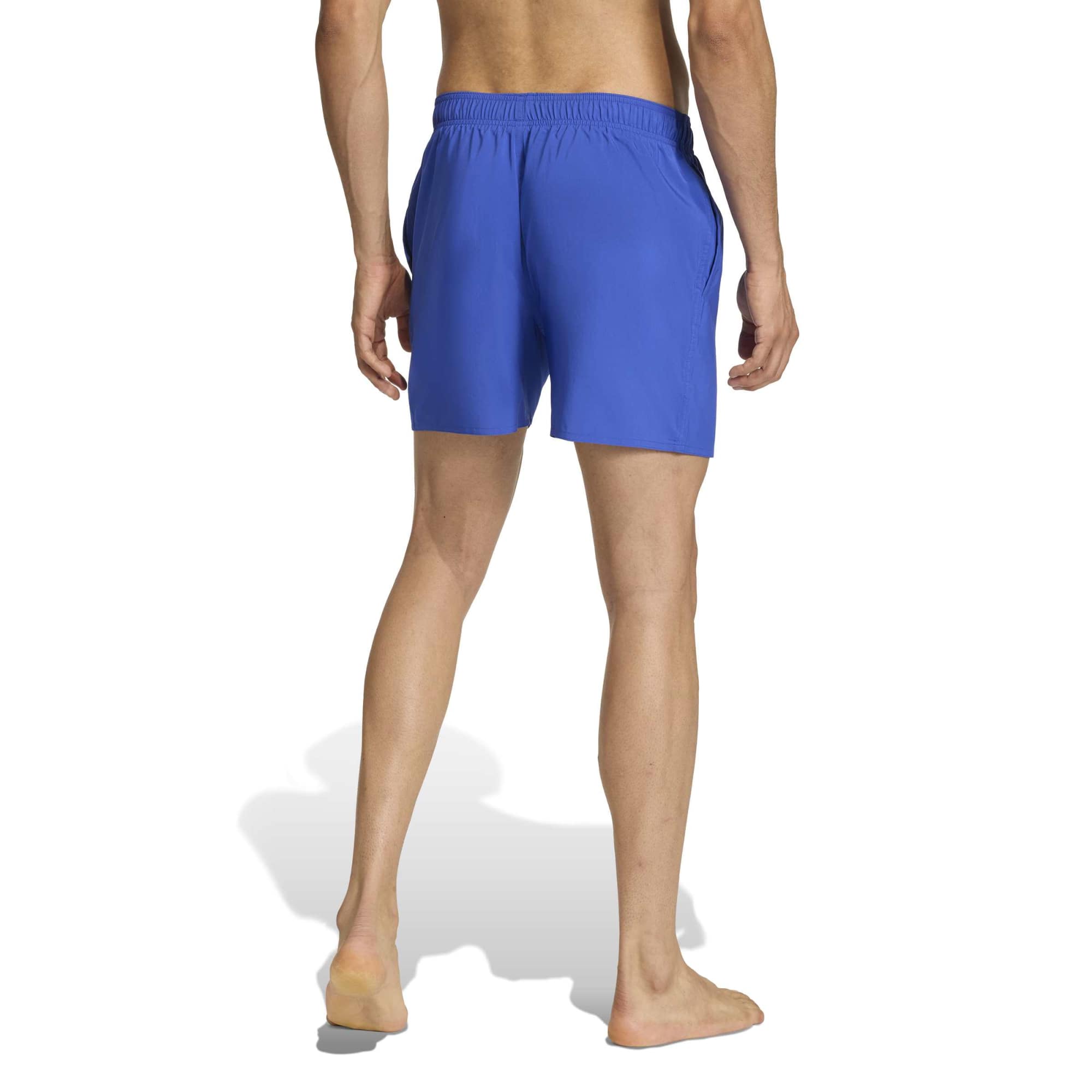 Costume da bagno con pantaloncini da 5 pollici - Blu / Bianco