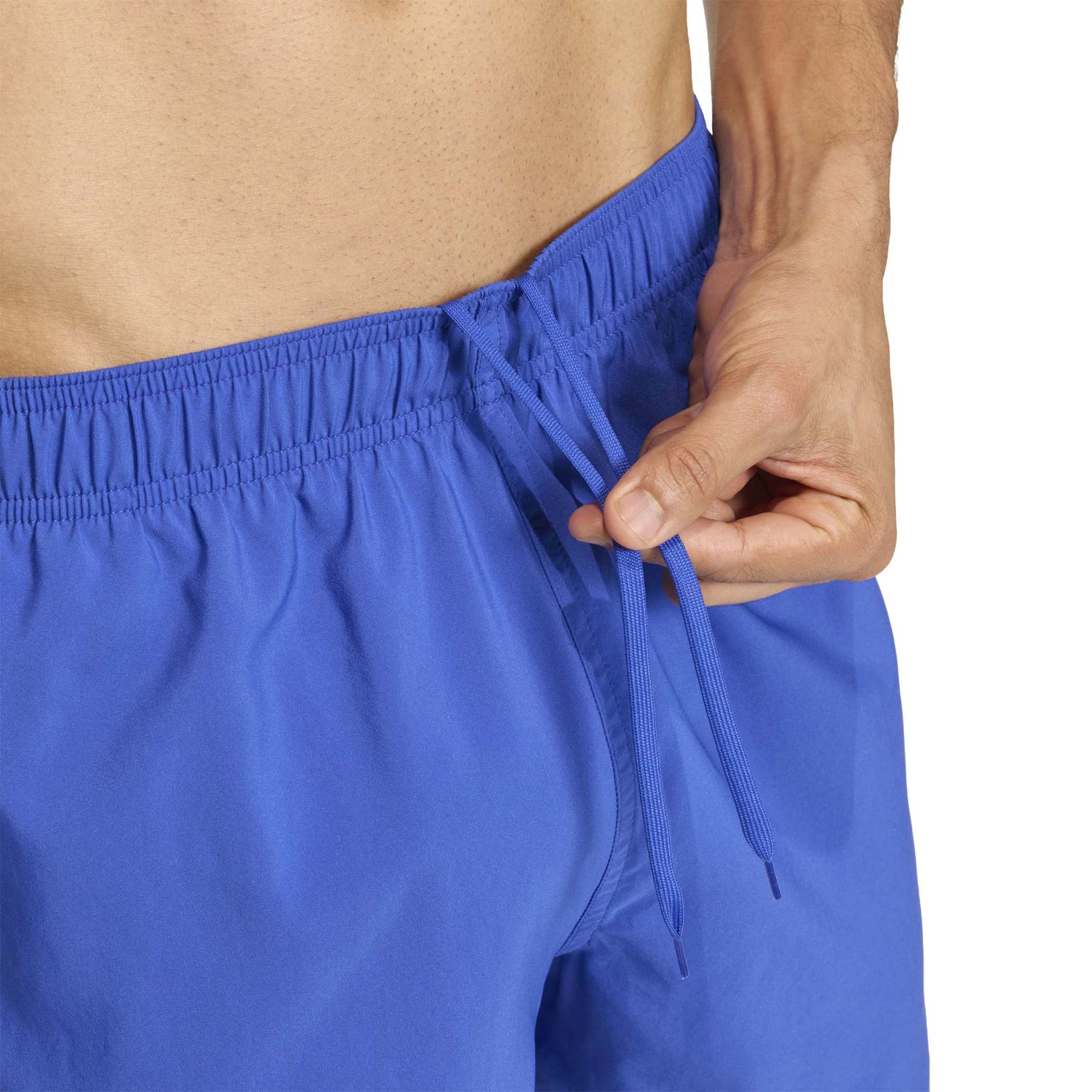 Costume da bagno con pantaloncini da 5 pollici - Blu / Bianco