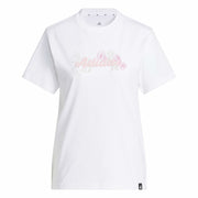 T-shirt con stampa floreale occidentale - Bianco