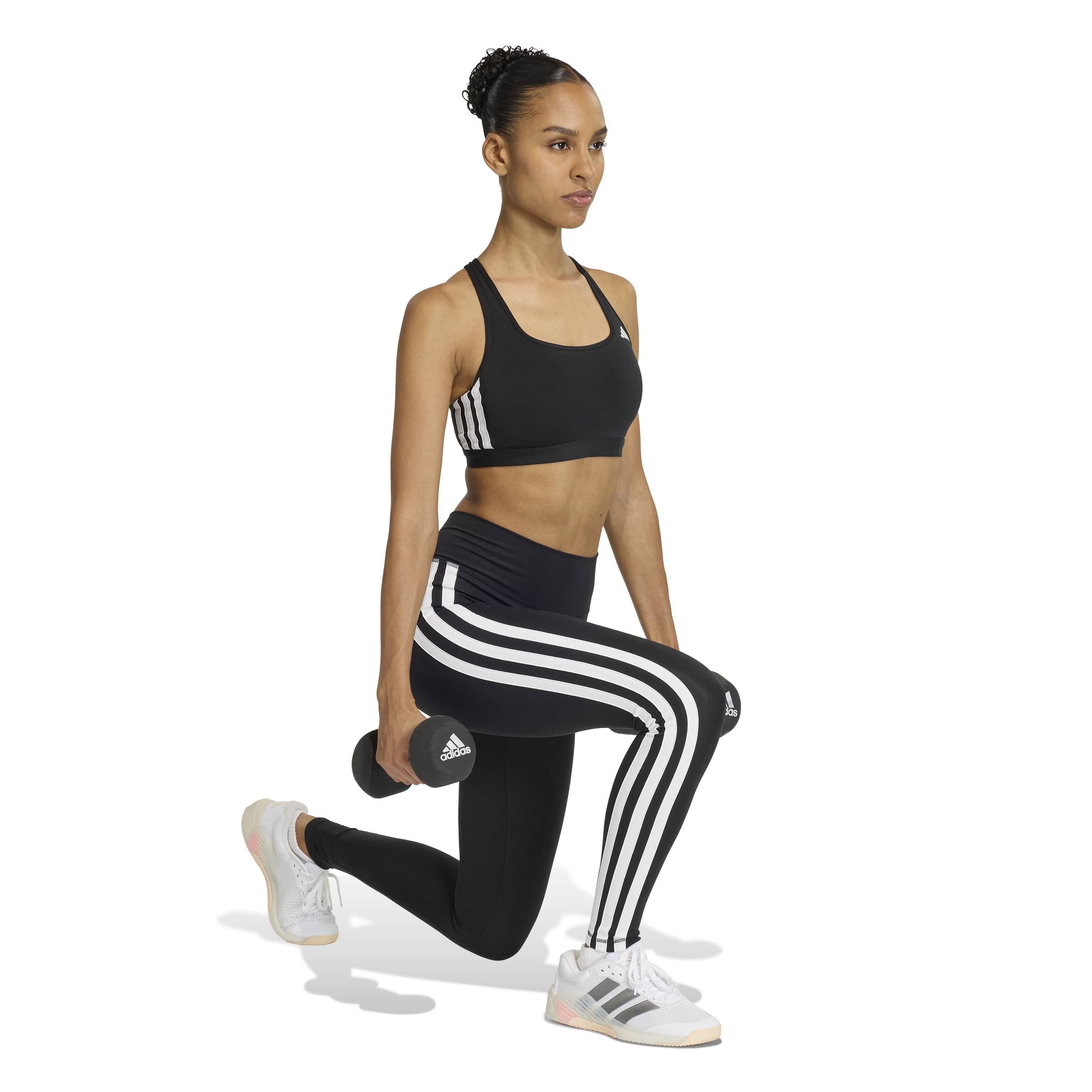 Adidas Reggiseno Sportivo Nero