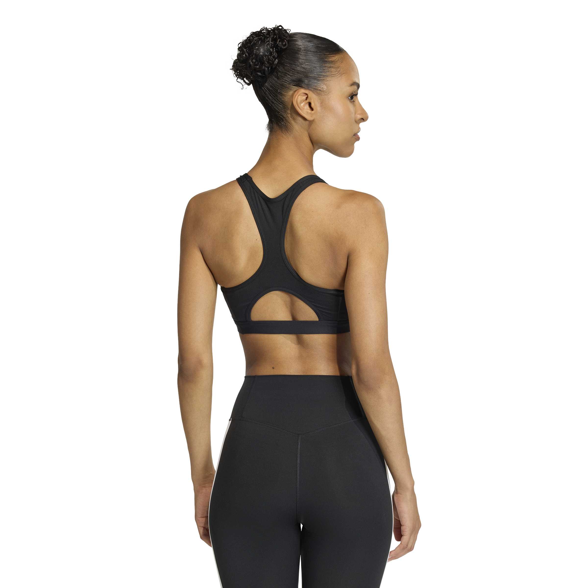 Adidas Reggiseno Sportivo Nero