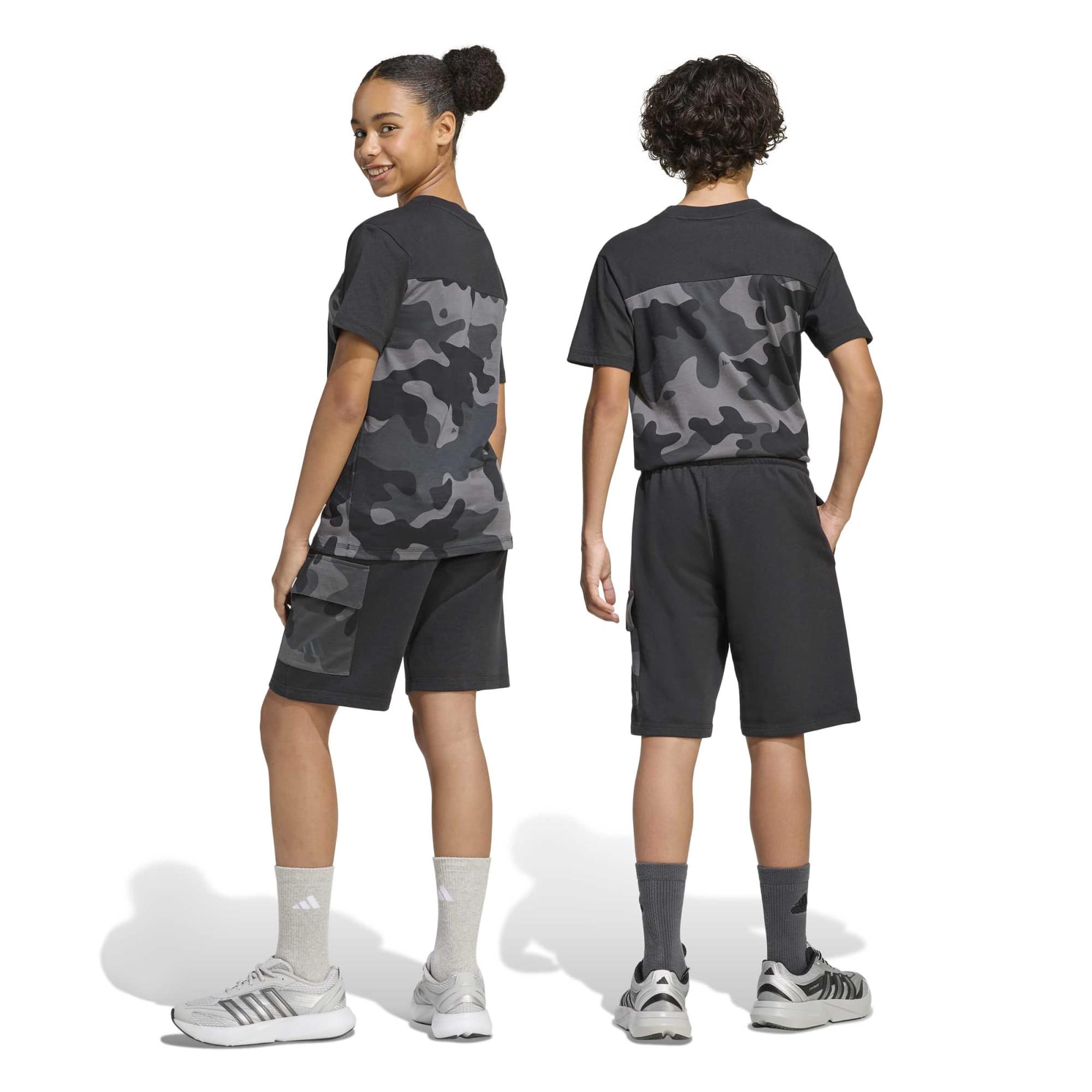 Pantaloncini Camo Seasonals - Nero