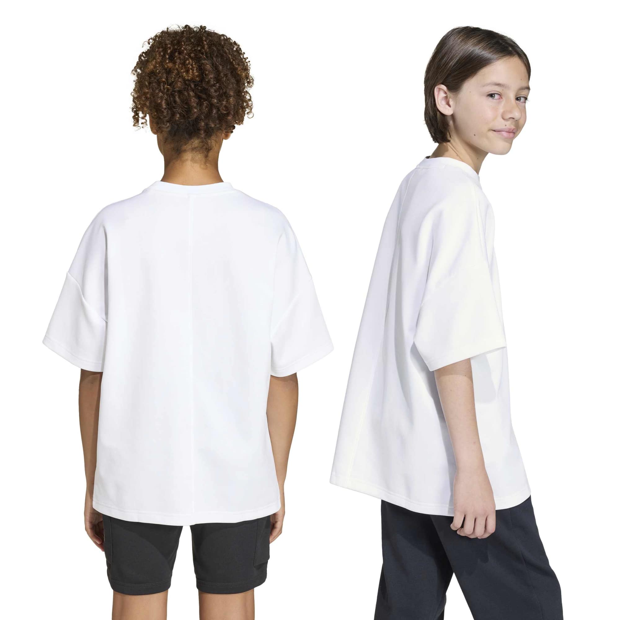 T-shirt Future Icons Oversize - Bianco / Nero