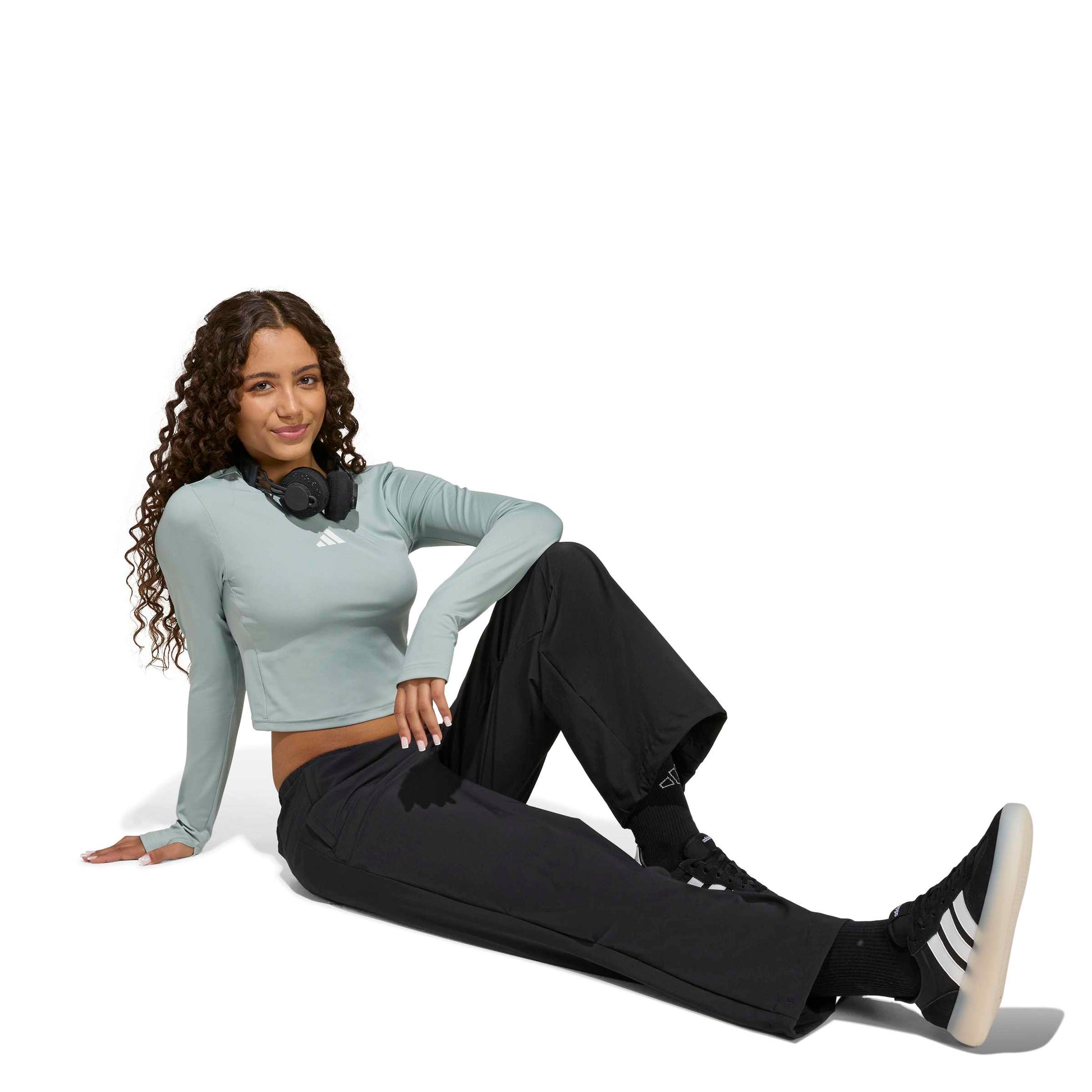 Adidas Pantaloni Nero