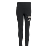 Leggings Seasonals con Tipografia College - Nero / Bianco