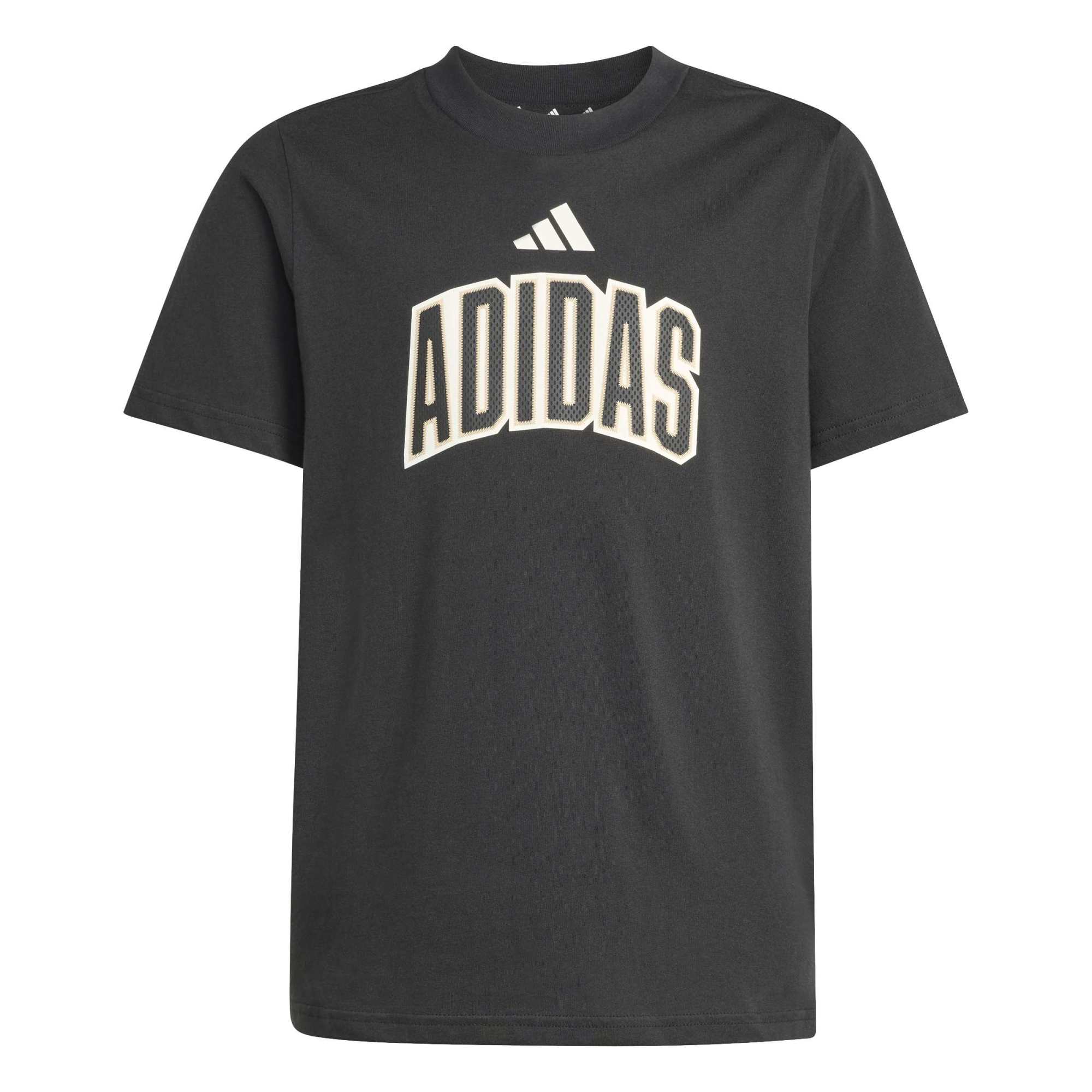 Lettere Dello Stadio T-shirt - Nero / Bianco