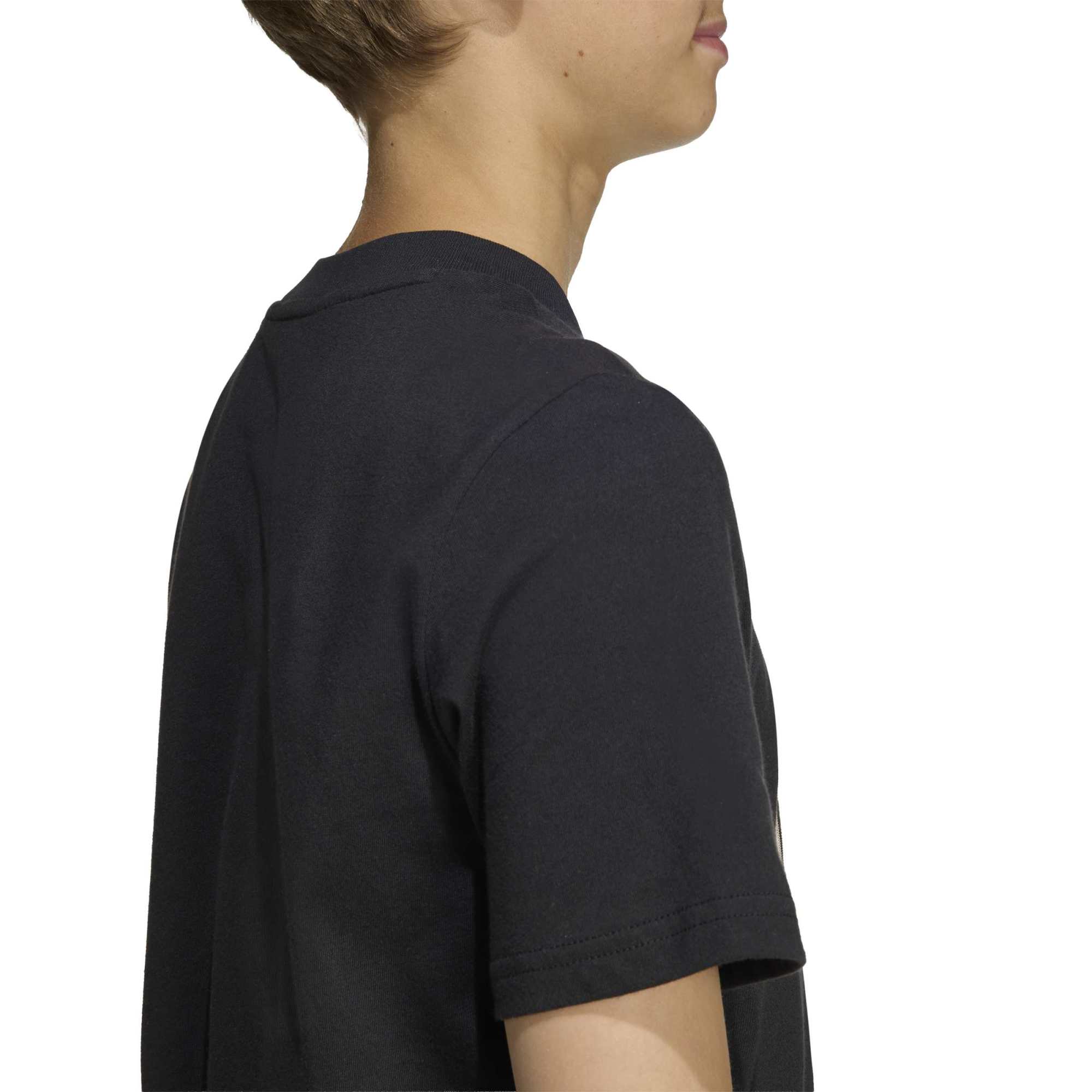 Lettere Dello Stadio T-shirt - Nero / Bianco