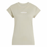 T-shirt Essentials Linear Cotton - Marrone / Verde / Bianco