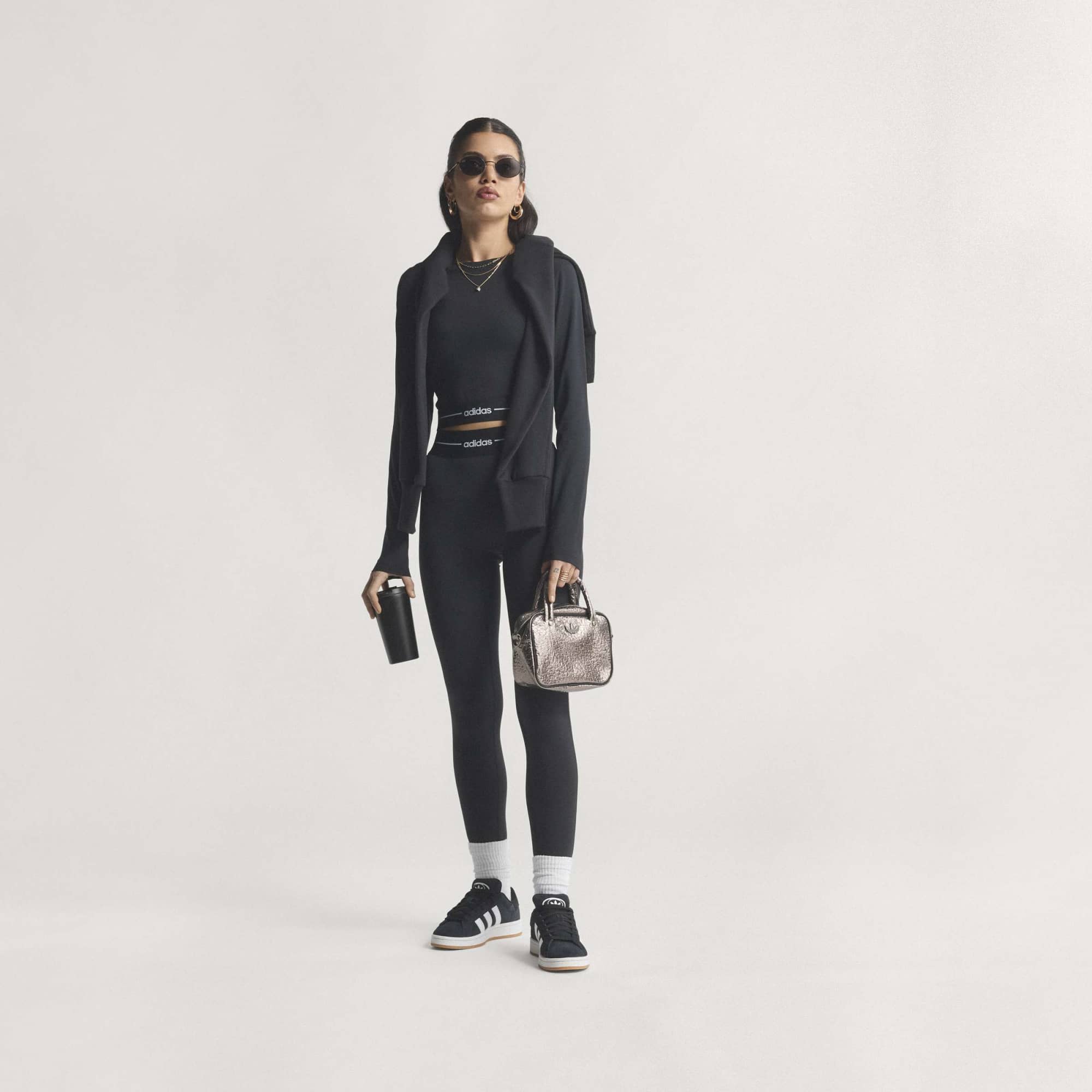 Leggings Hyperglam Lunghezza Completa - Nero