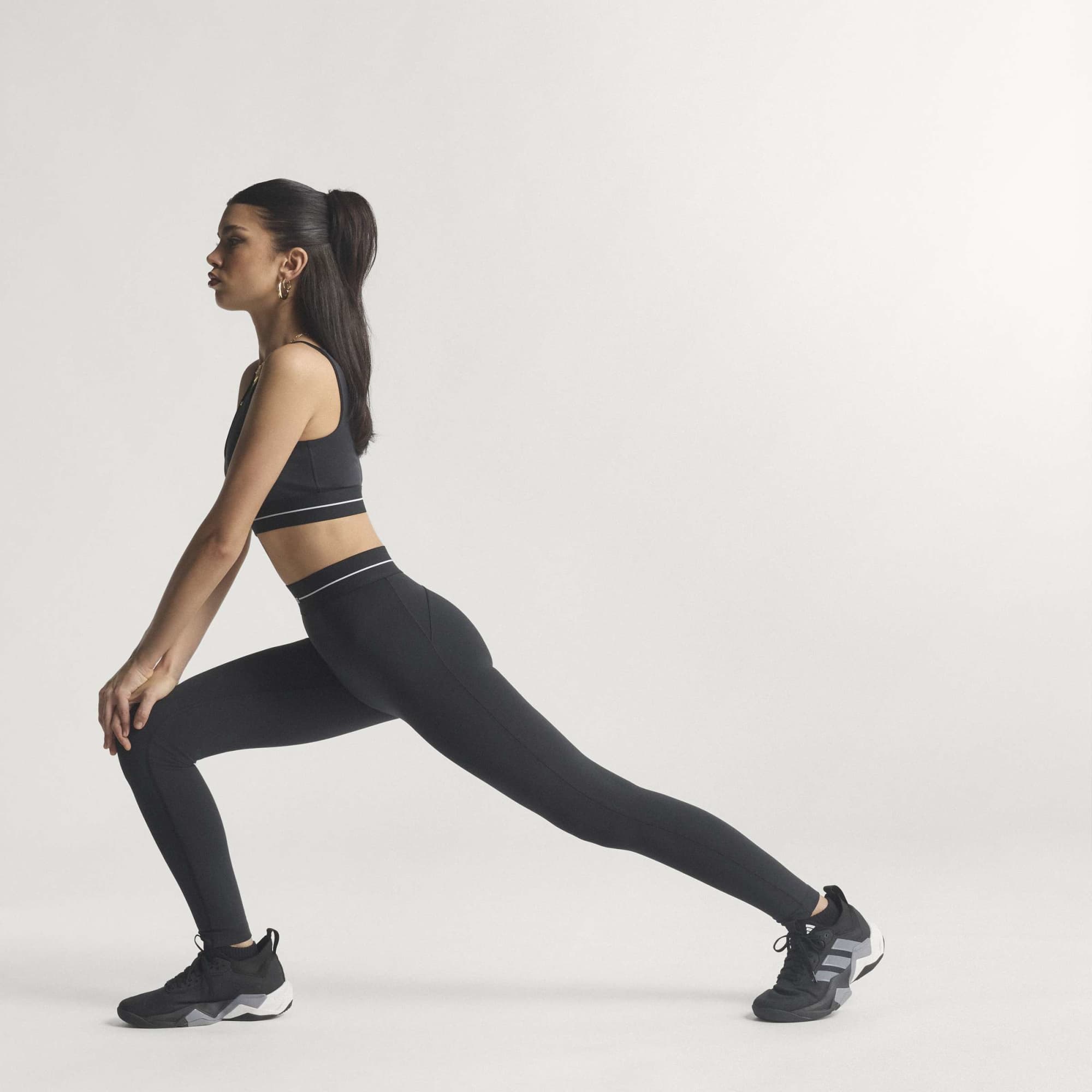 Leggings Hyperglam Lunghezza Completa - Nero