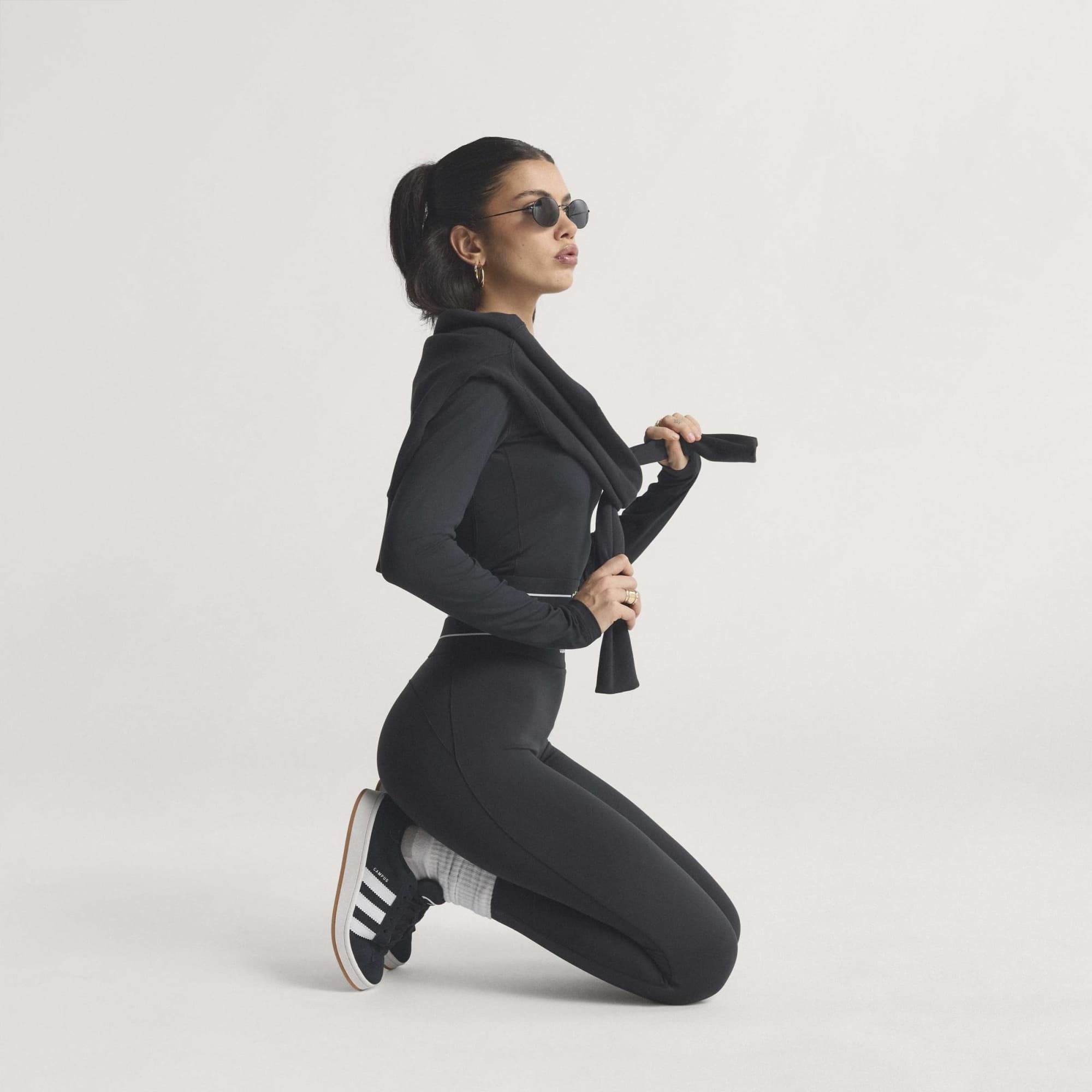 Leggings Hyperglam Lunghezza Completa - Nero