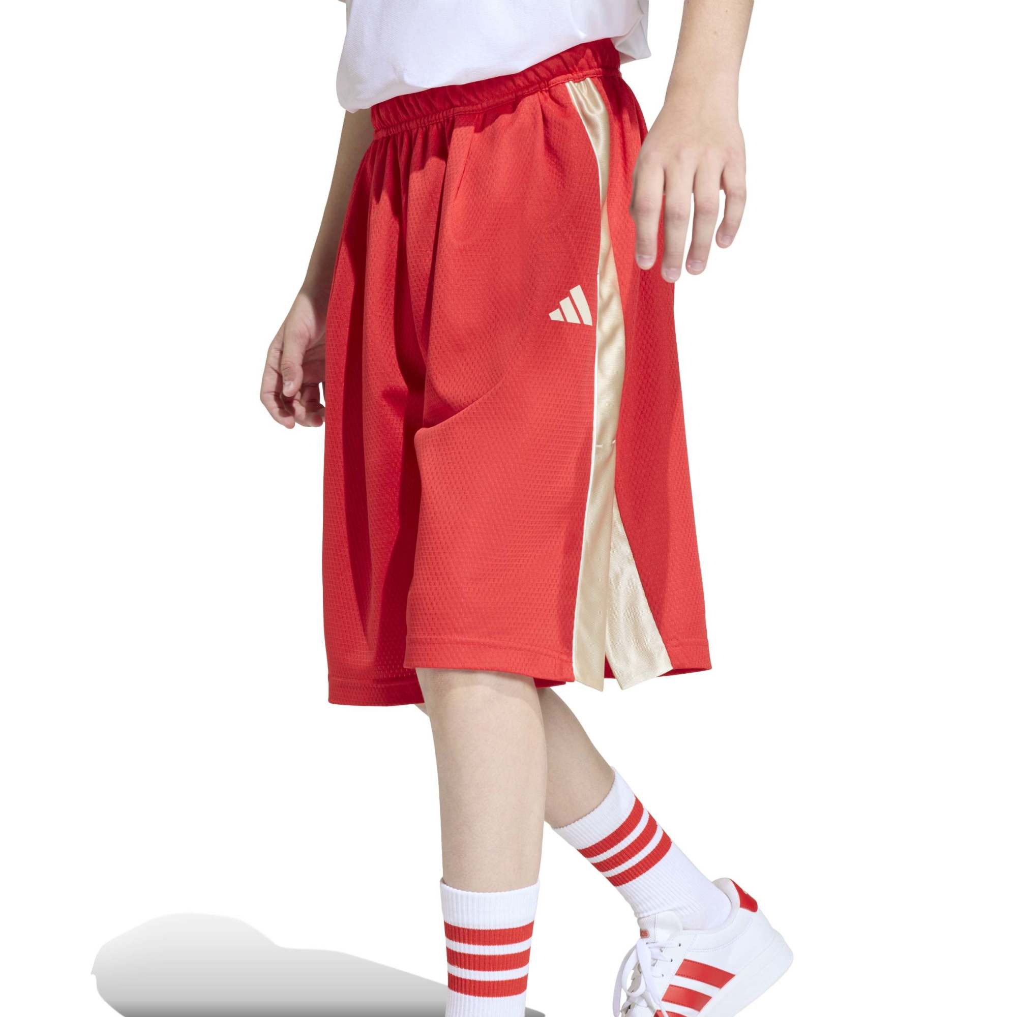Pantaloncini Stadium Mesh - Rosso / Beige