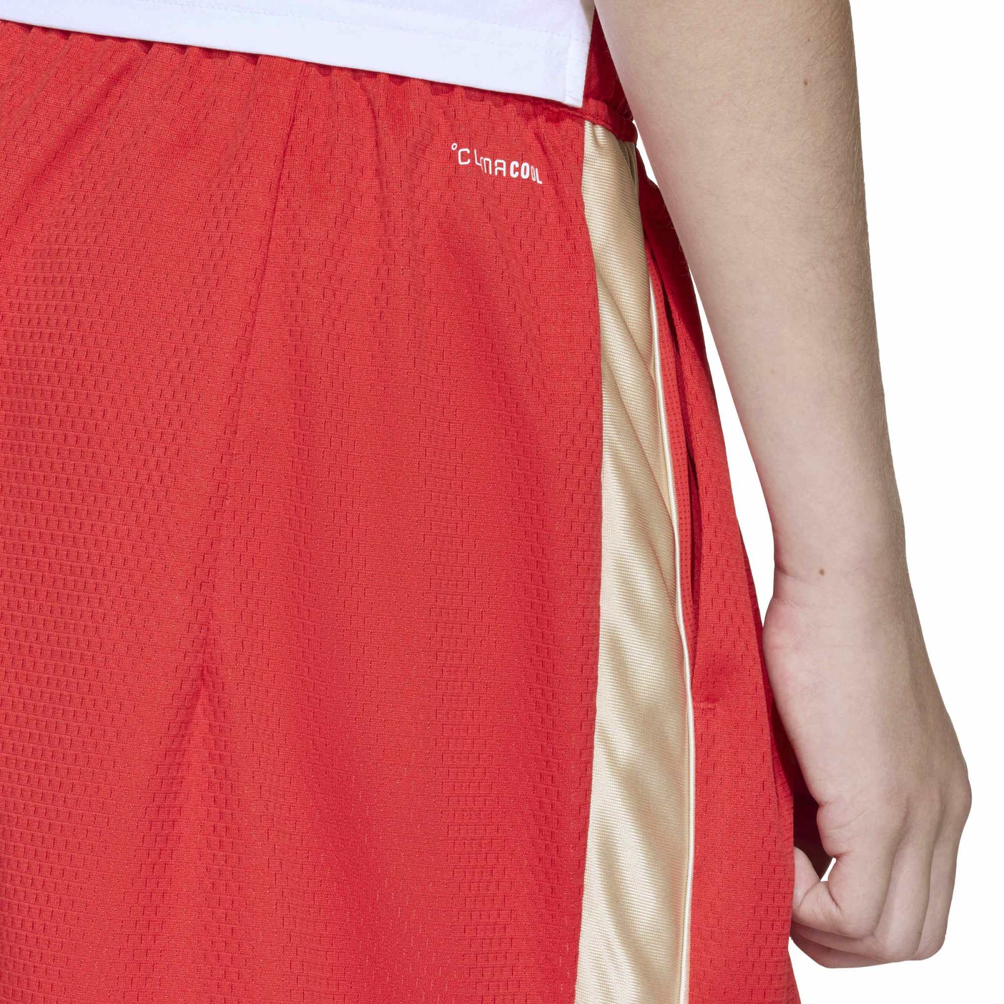 Pantaloncini Stadium Mesh - Rosso / Beige