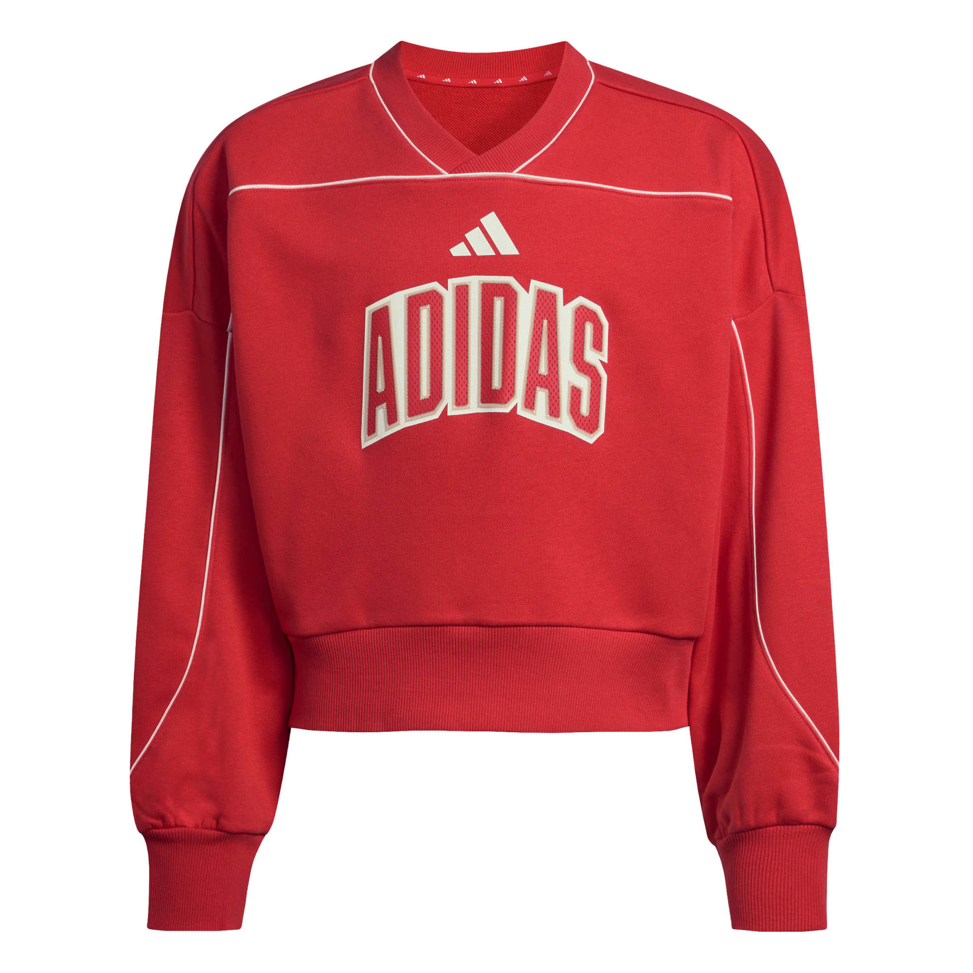 Felpa dello stadio - Rosso / Bianco