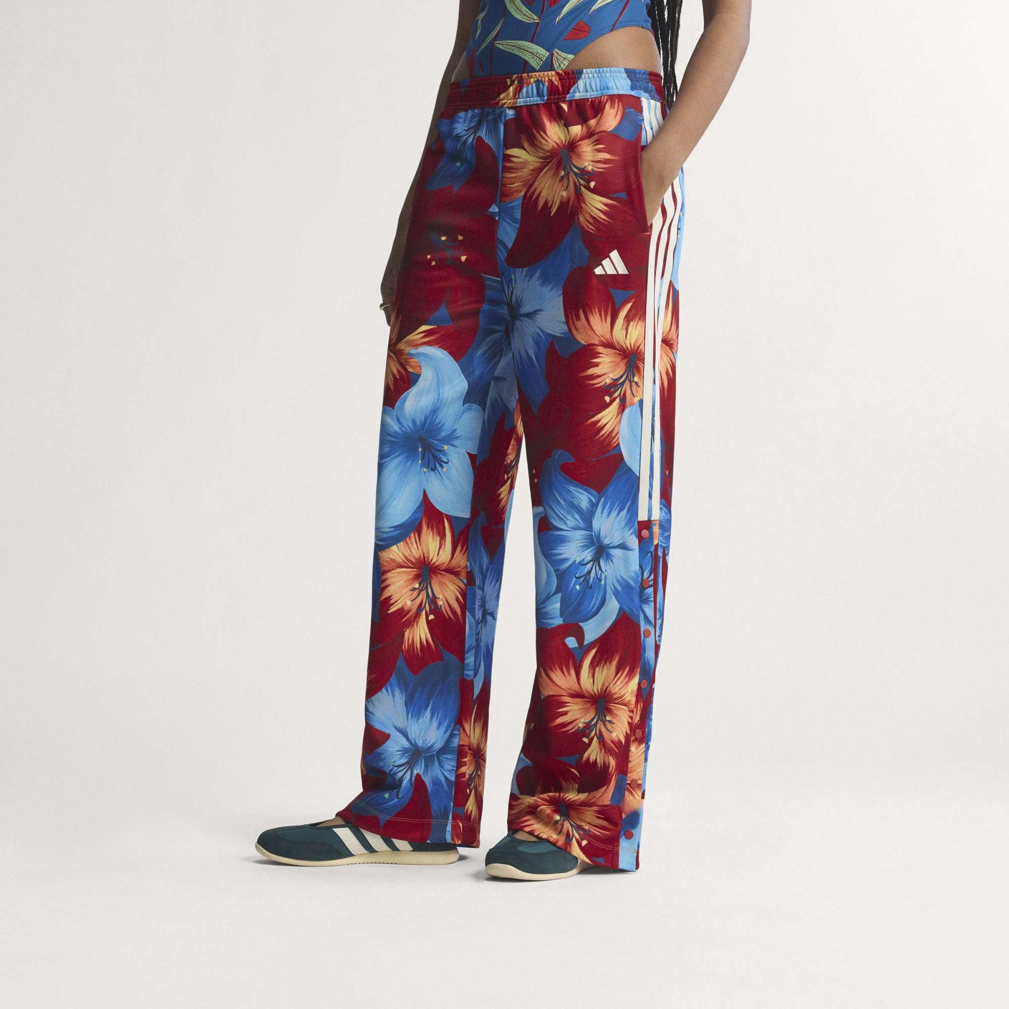 Track Pants x Farm RIO House of Tiro - Blu / Rosso / Bianco