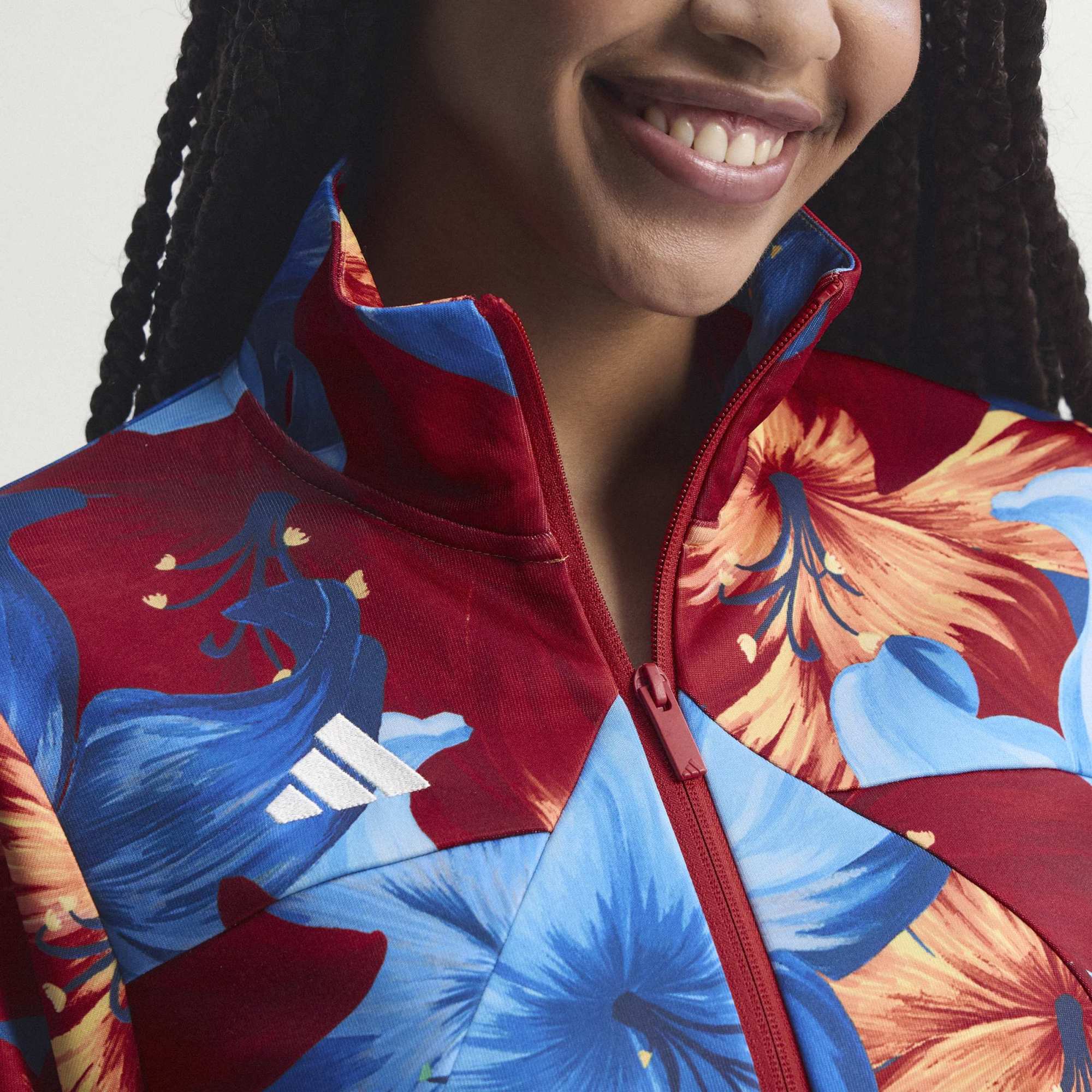Giacca Track x Farm RIO House of Tiro - Blu / Rosso / Bianco