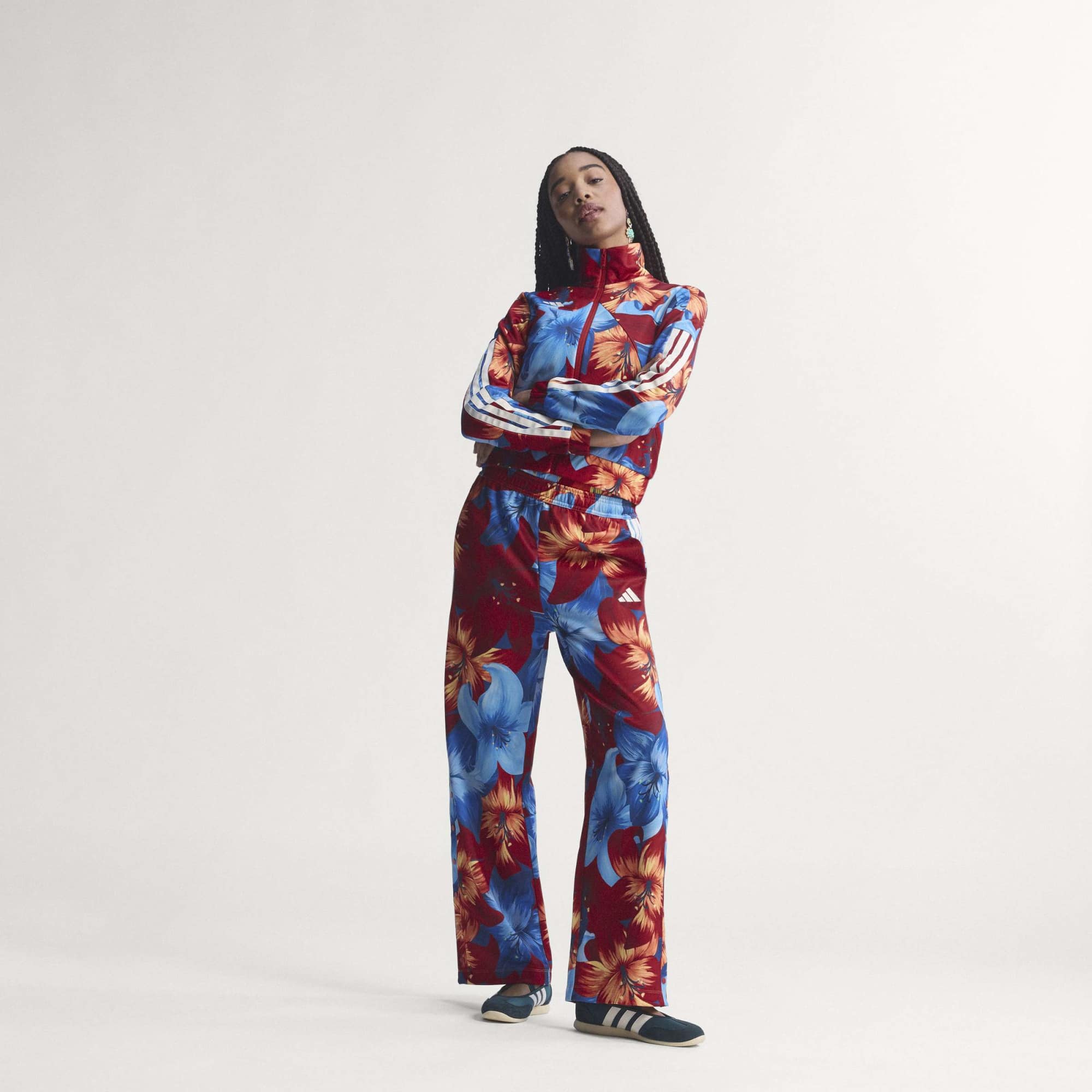 Giacca Track x Farm RIO House of Tiro - Blu / Rosso / Bianco