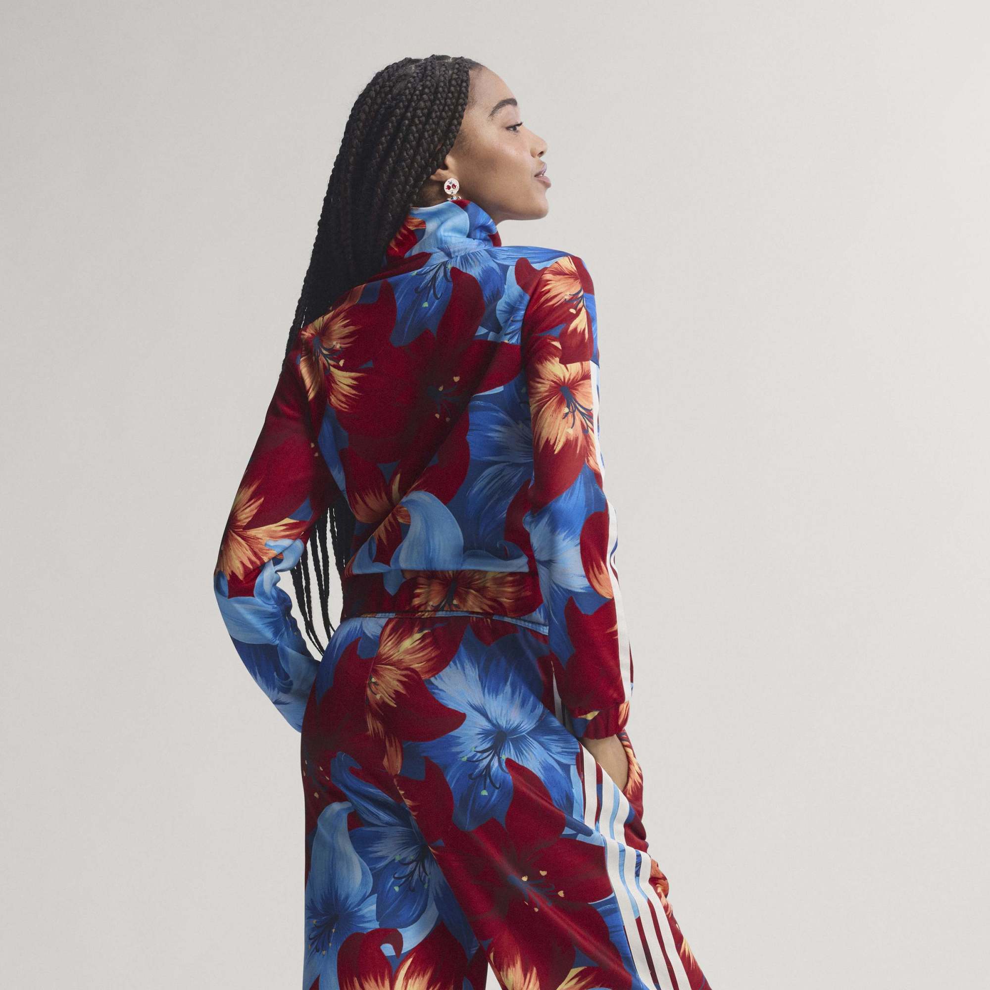 Giacca Track x Farm RIO House of Tiro - Blu / Rosso / Bianco