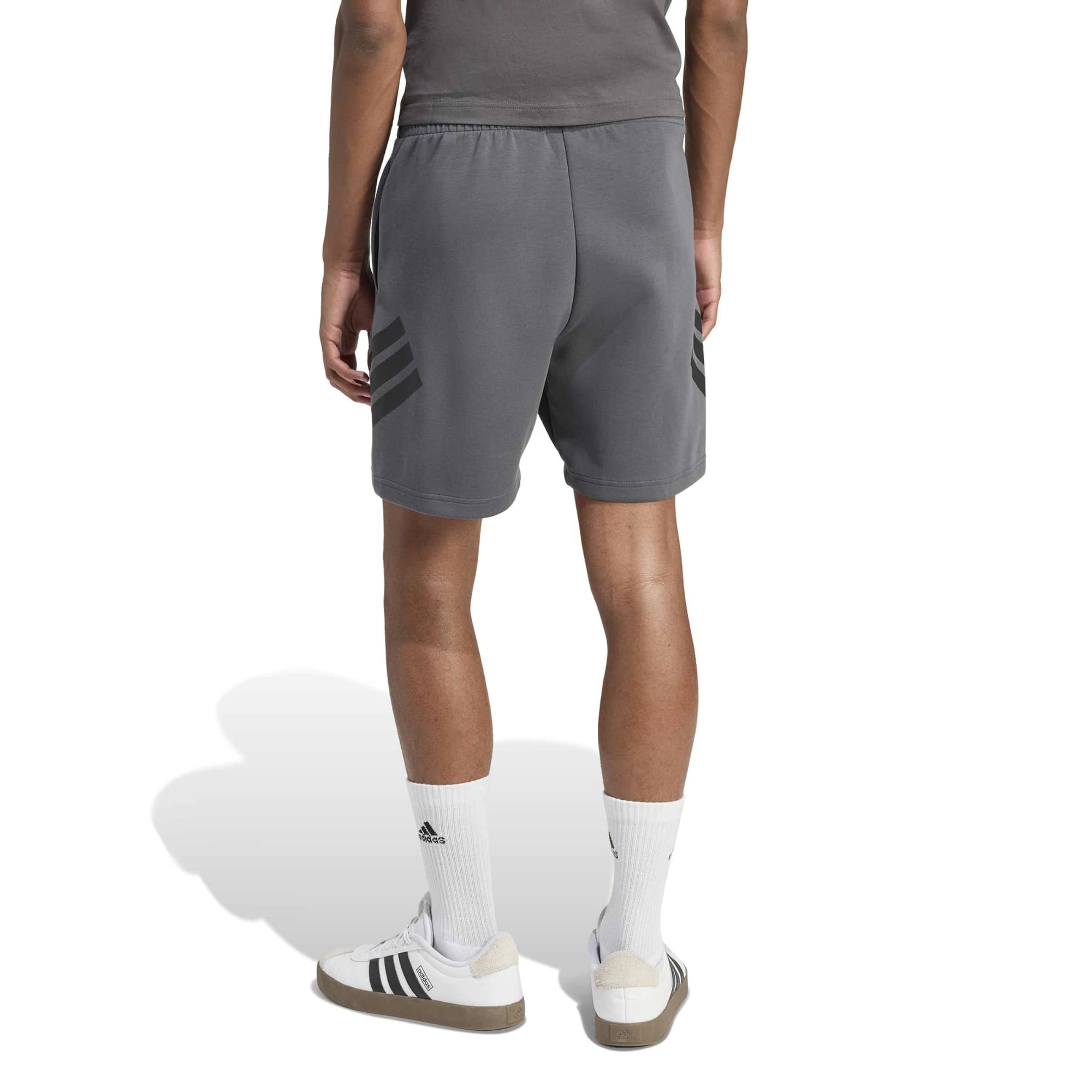 Short Future Icons 3-Stripes - Grigio