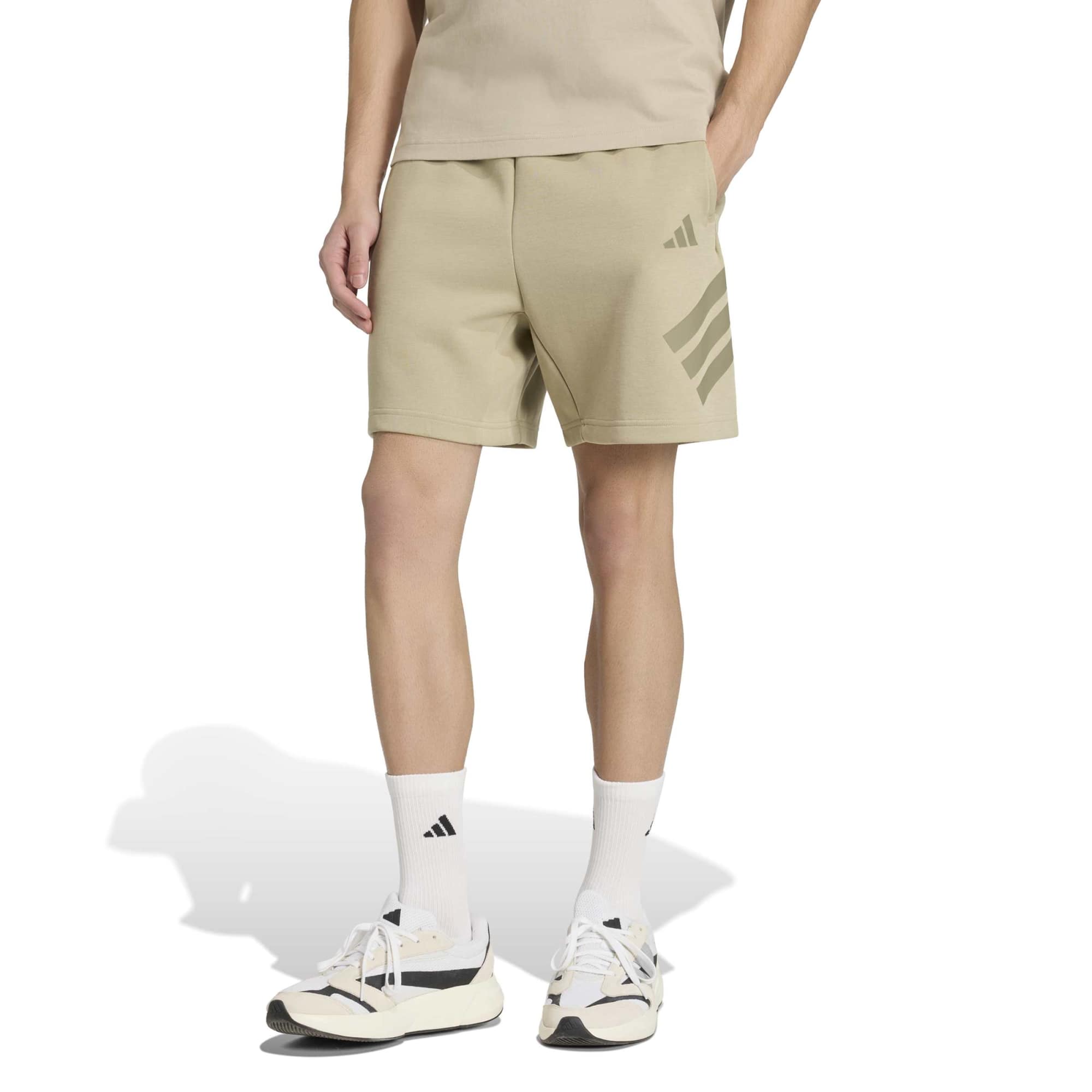 Short Future Icons 3-Stripes - Marrone / Verde