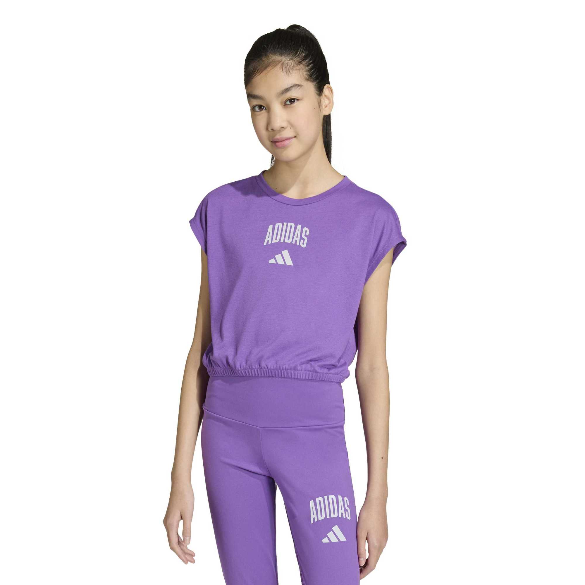 Seasonals College Typography T-shirt - Viola / Blu