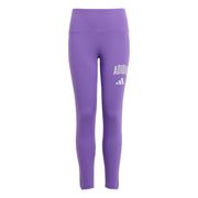 Leggings Seasonals con Tipografia College - Viola / Blu