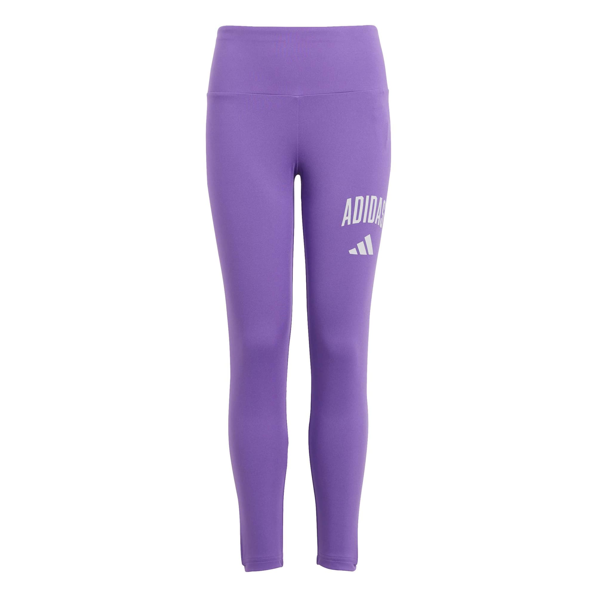 Leggings Seasonals con Tipografia College - Viola / Blu