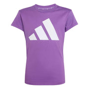 T-shirt Essentials Junior - Viola / Bianco