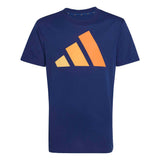 T-shirt Essentials Junior - Blu / Arancione